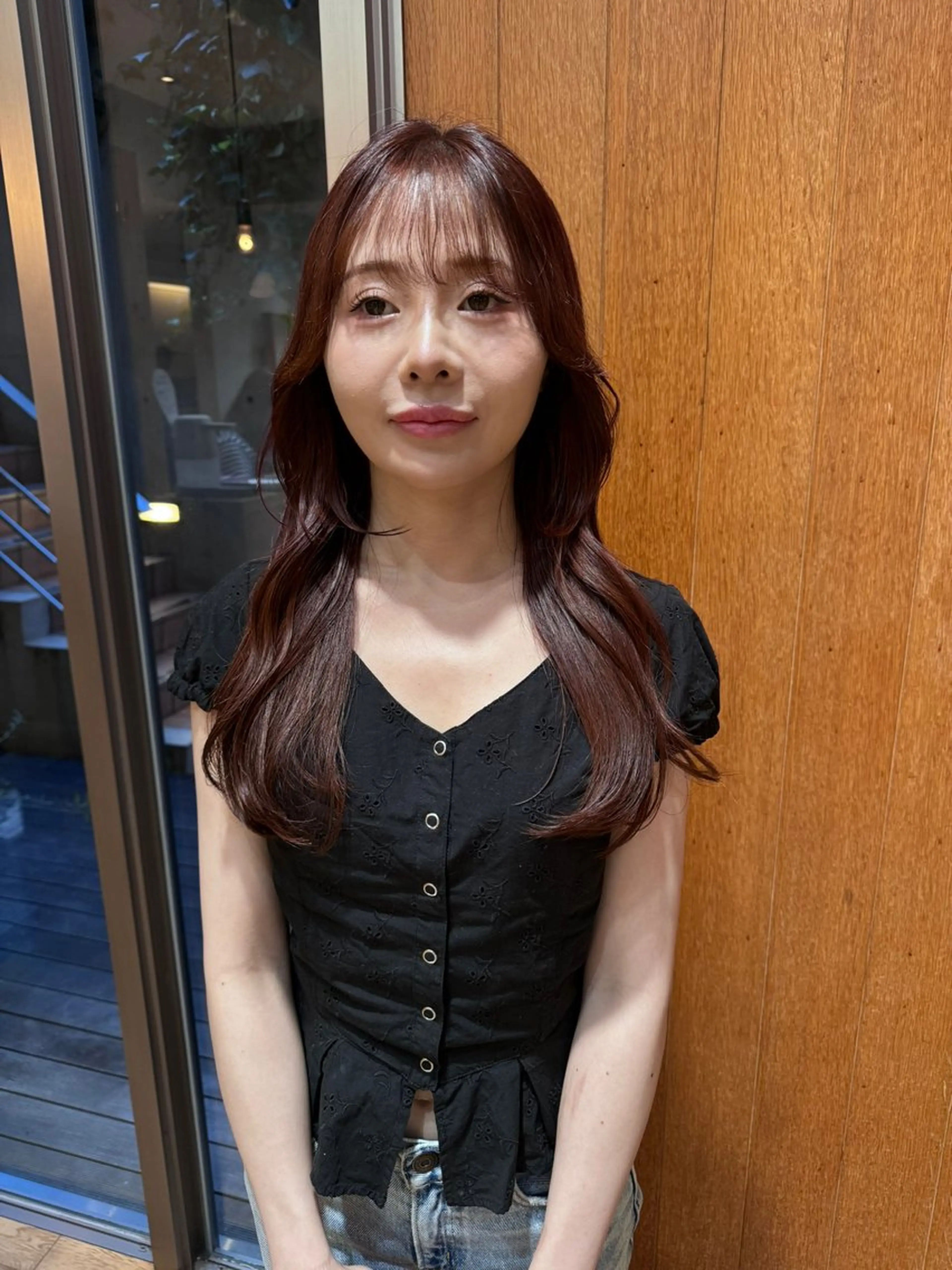 ミディアム クリスマス 大橋 芽衣のヘアスタイル