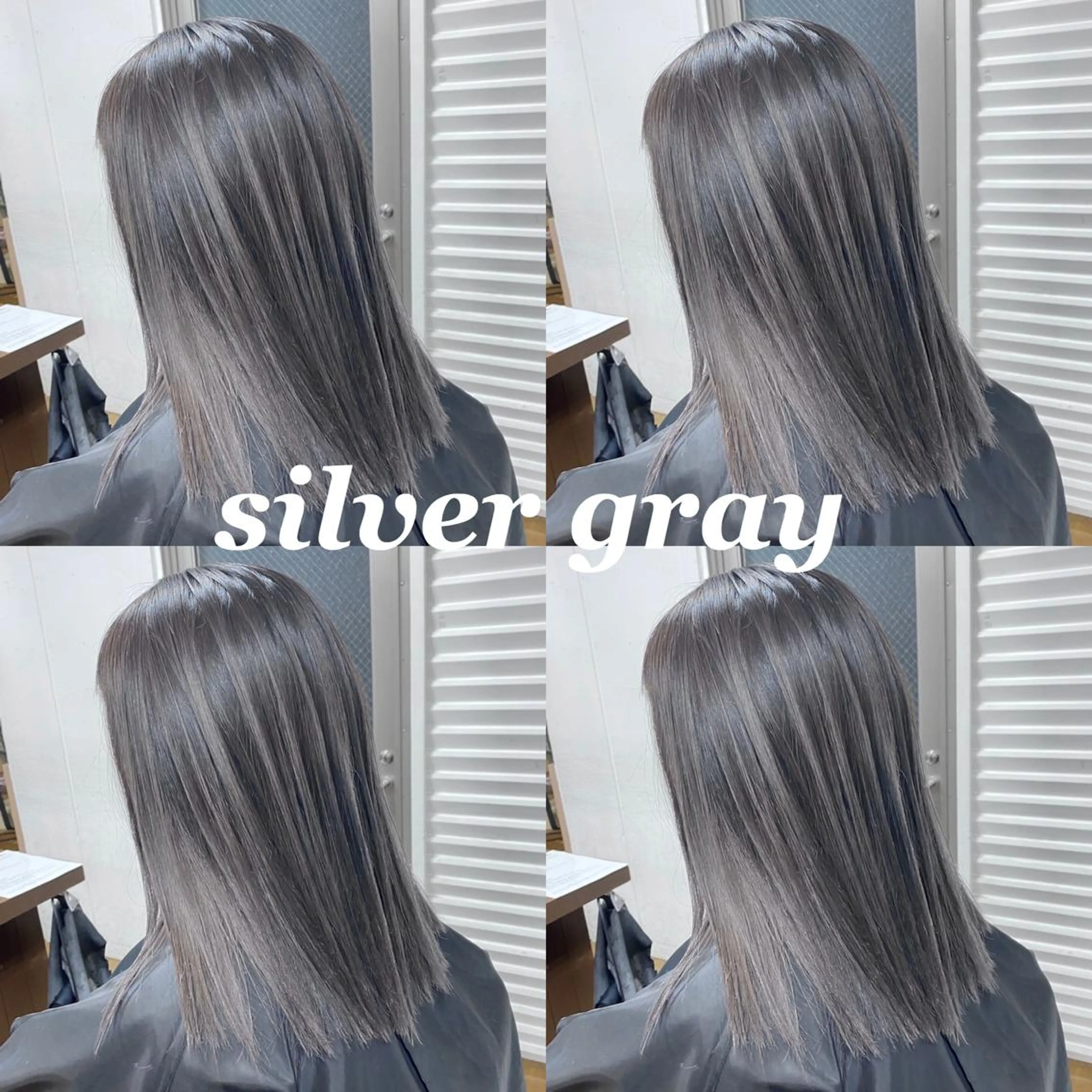 🌸💕春のダブルカラー🌸💕　💘ミニモ価格で10%off💘　艶々のハイトーンでこの冬を楽しみましょう！の写真