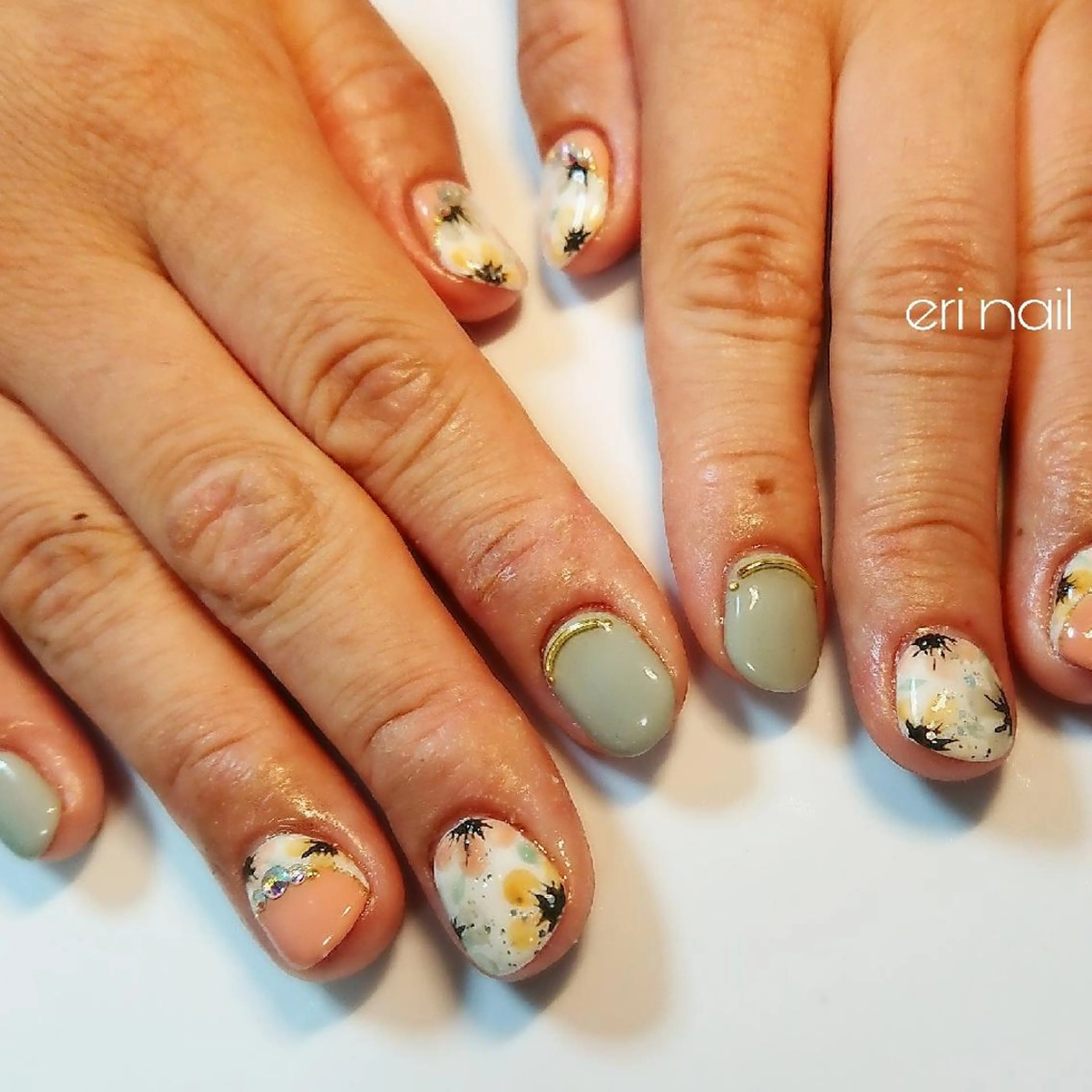 ネイル ＊arbre nail＊.アーブルネイル所属・✯.。 arbre  nail 。✯.のネイルデザイン