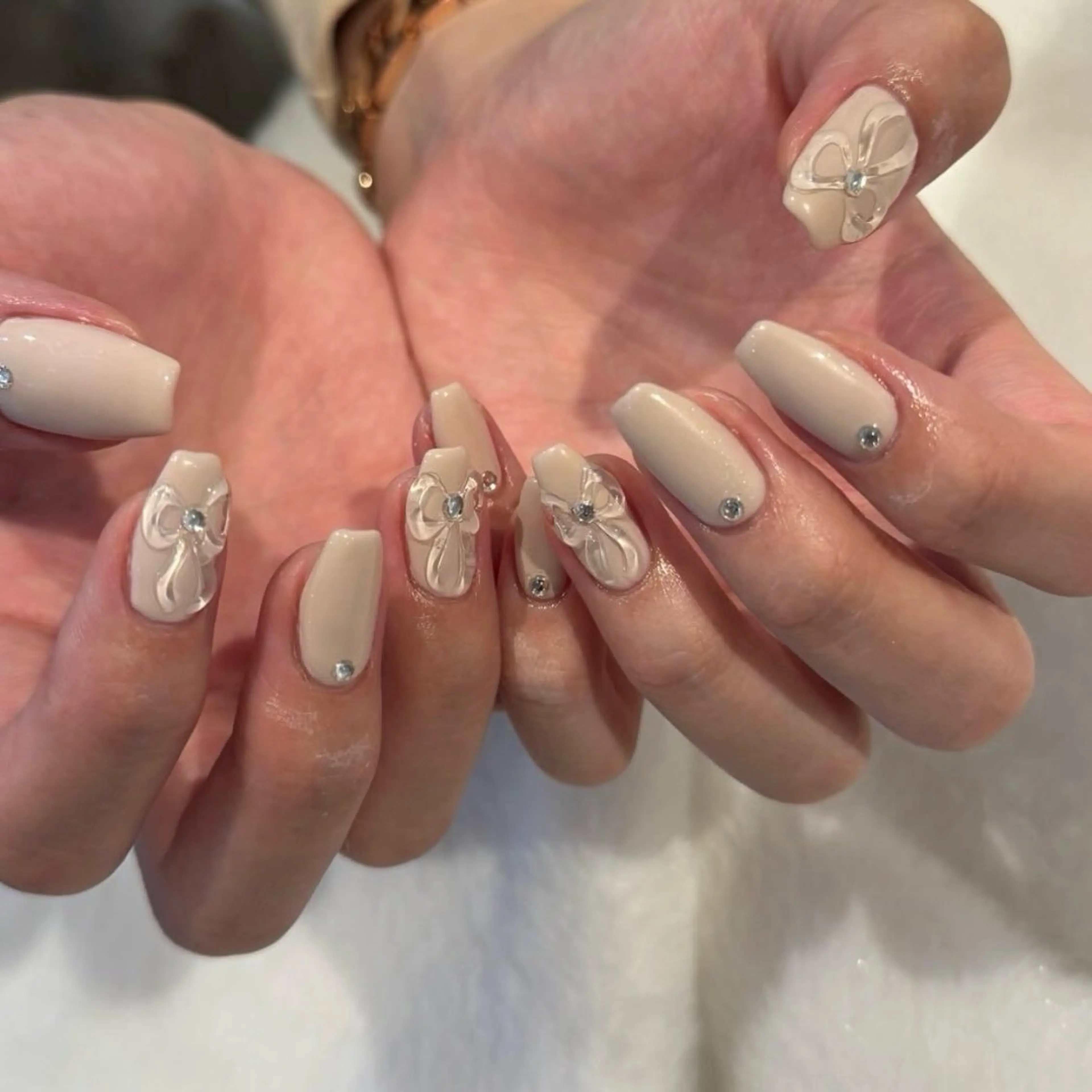 ネイル unwind ┊︎冬っぽネイル🛷のネイルデザイン