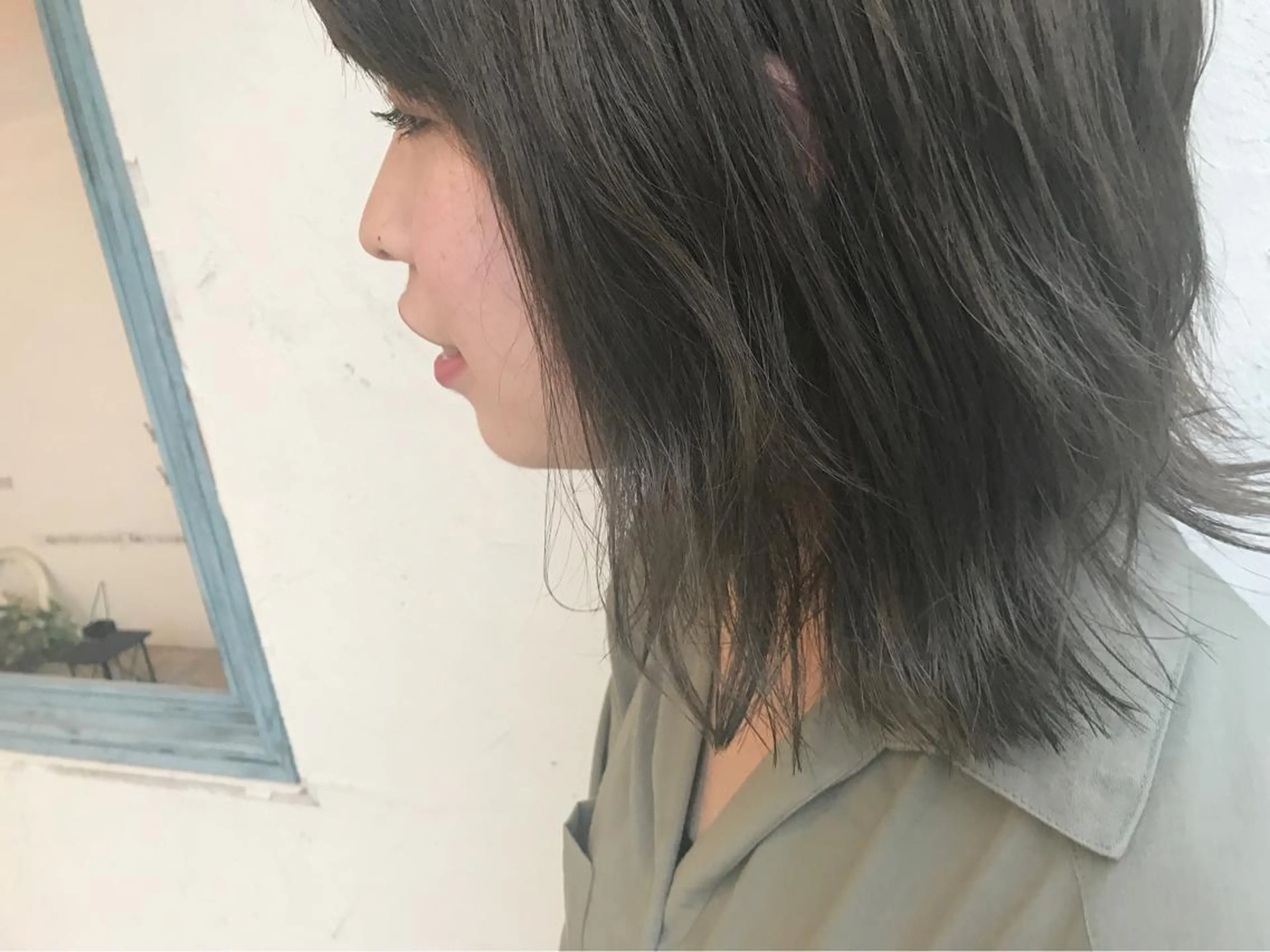 ミディアム カラー 上品な透明感カラー/ 表参道/MIKUのヘアスタイル