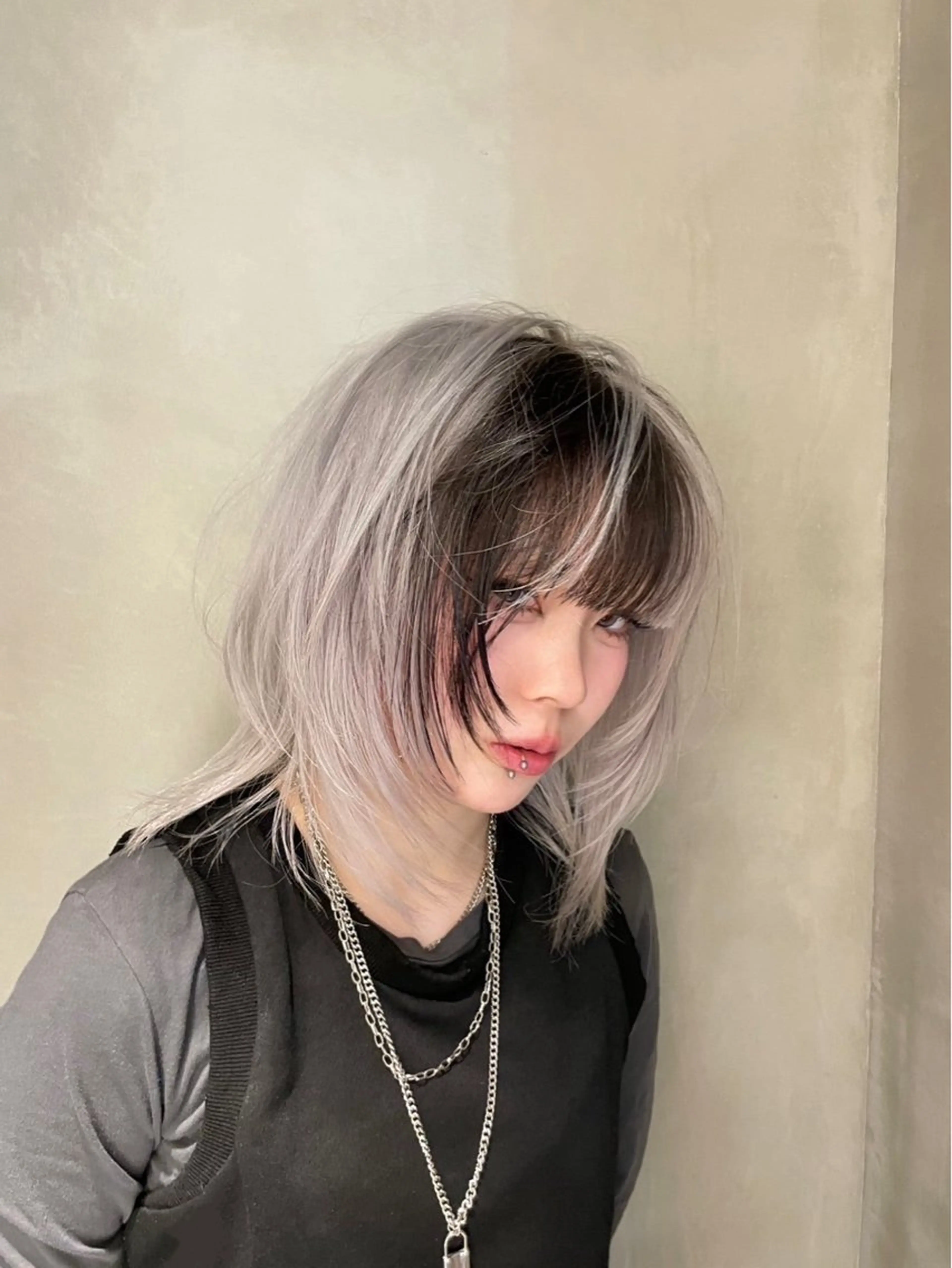 ミディアム Lond un Maison.所属・ショート/似合わせ 🌈チャンツヨシ🌈のヘアスタイル