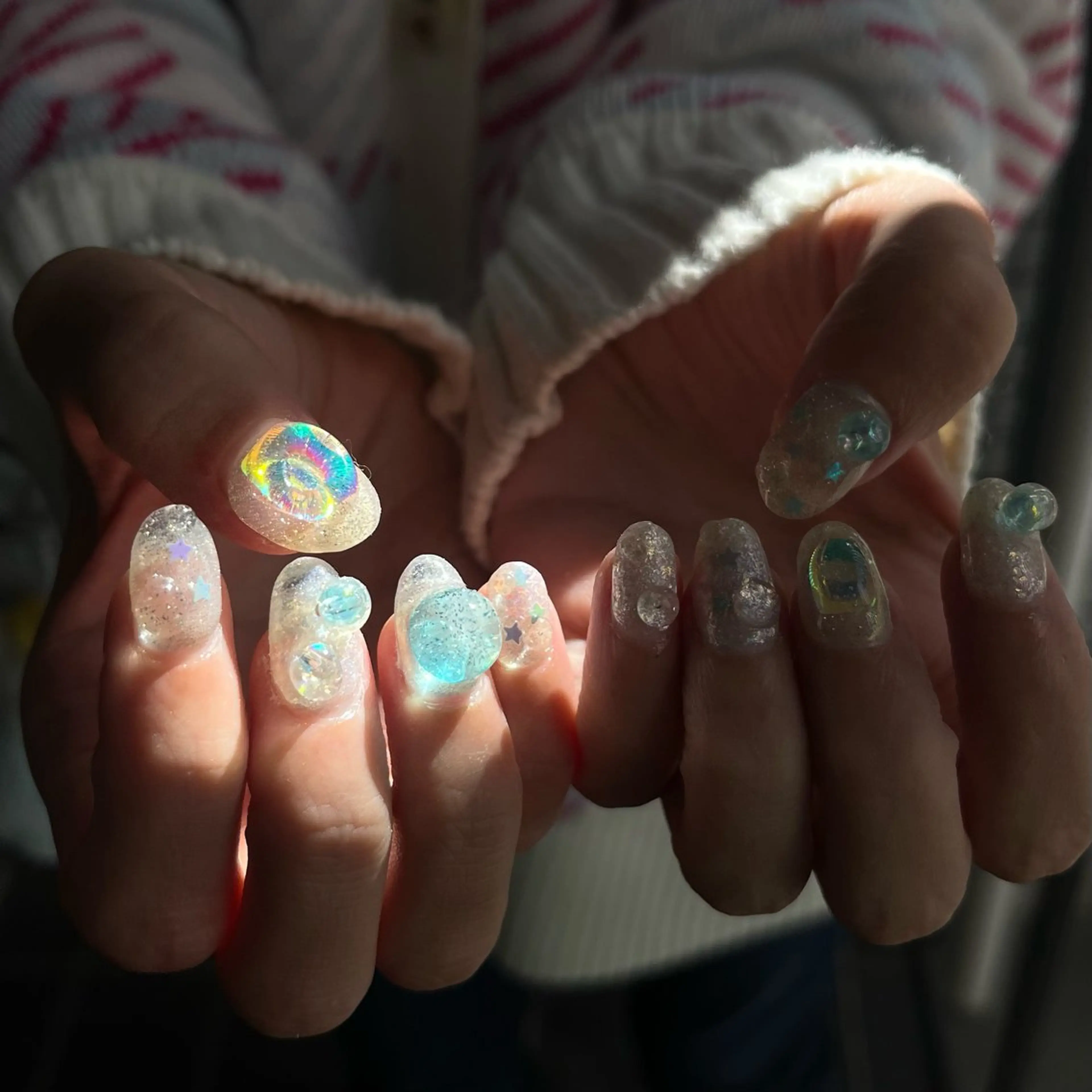 ネイル ハンドネイル フットネイル 小川 柚香のネイルデザイン