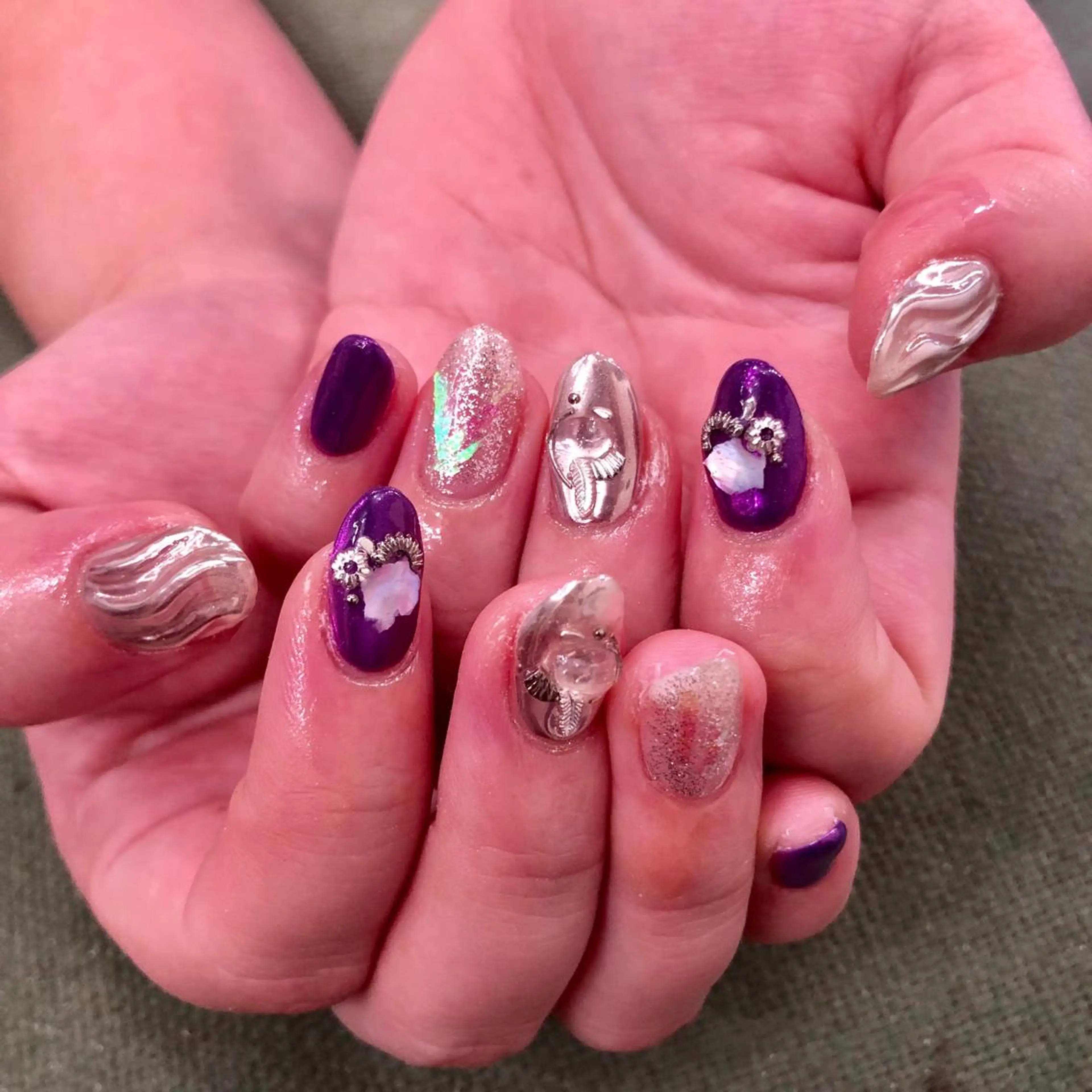 ネイル 🎀AYAKO 🎀中韓ネイルのネイルデザイン