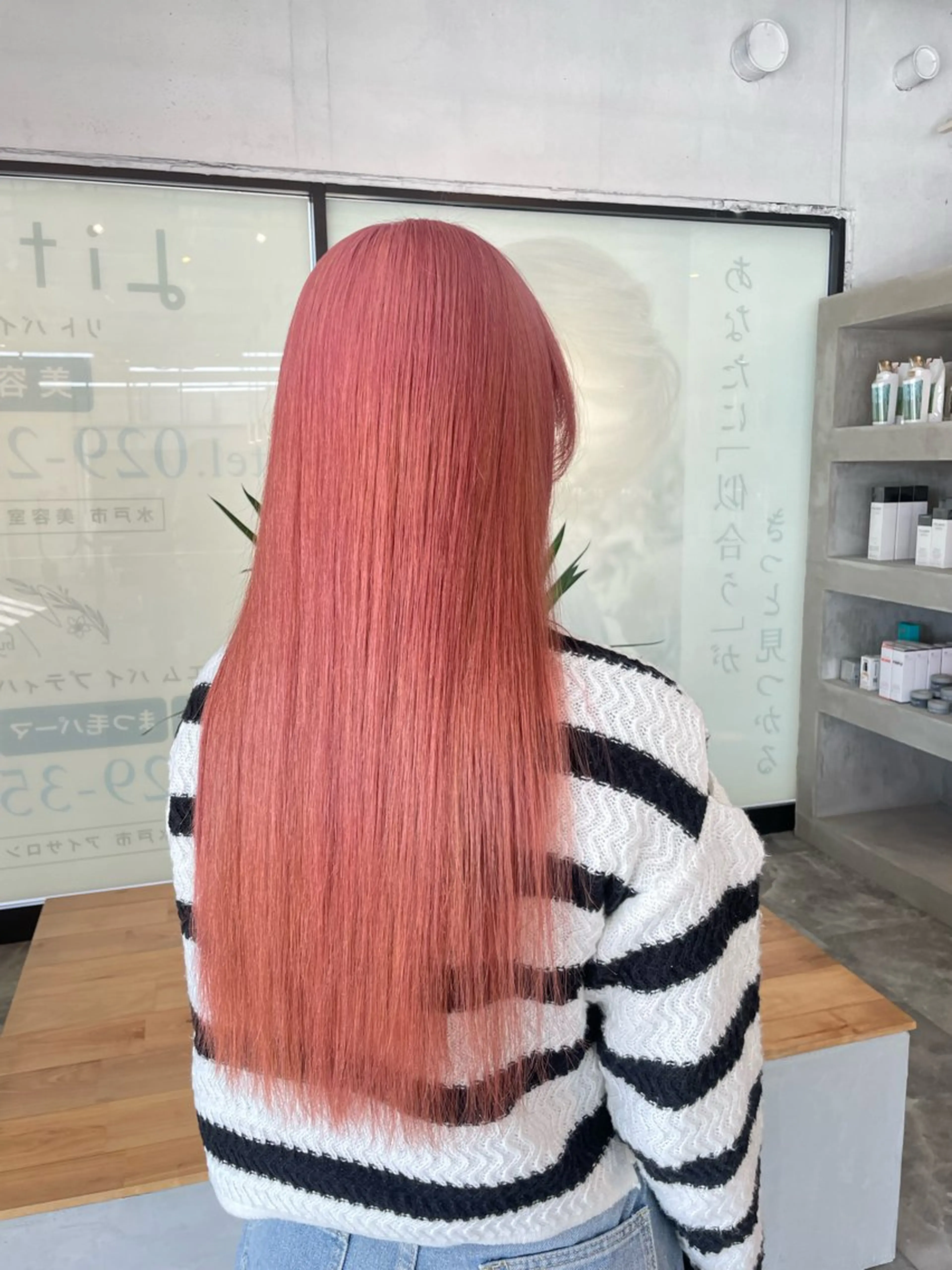 カラー ブリーチ ハイトーンカラー ピンクカラー ヘアカラー ハイトーンカラー🩵 指名多数💗横山聖奈のヘアスタイル