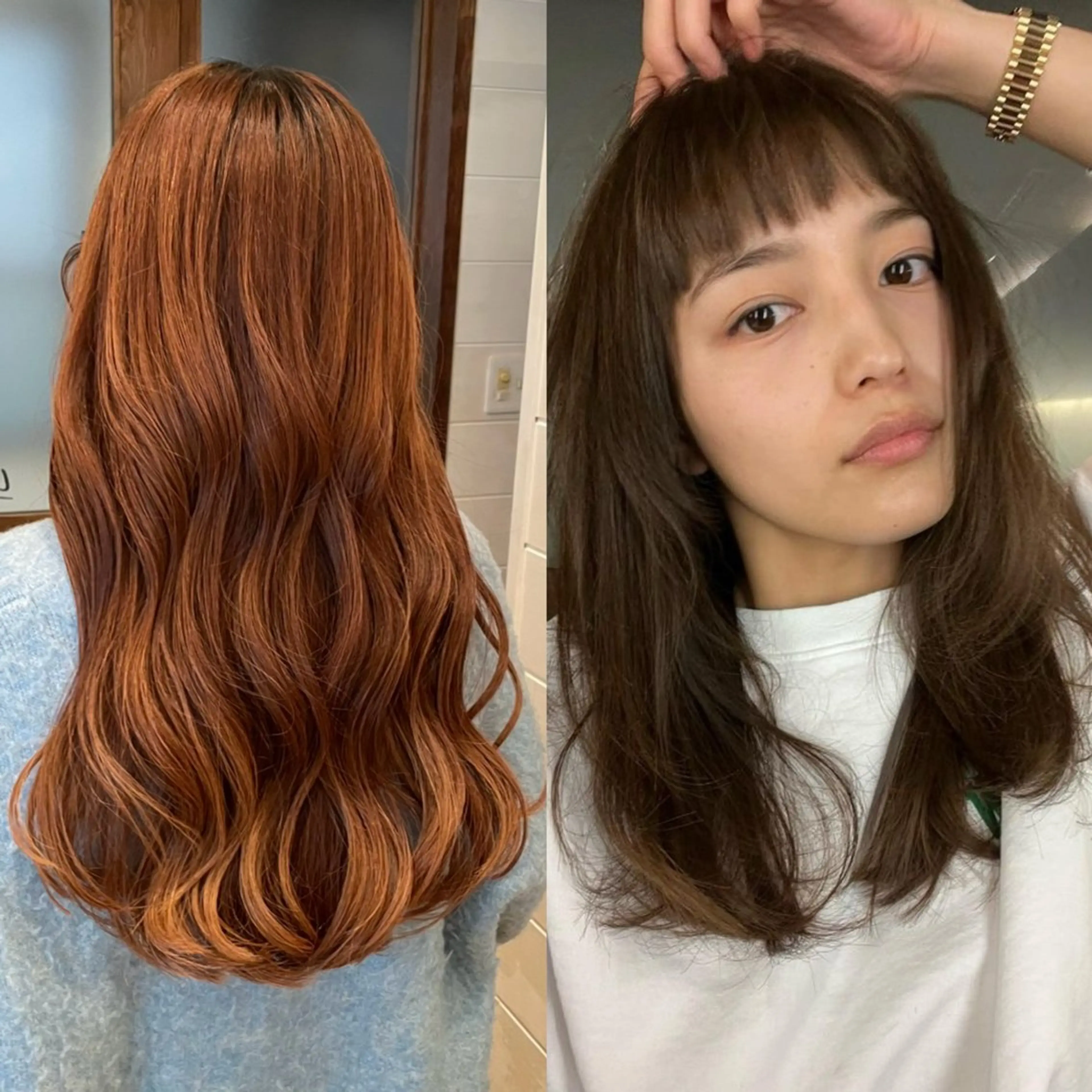 🟥【限定】カット+透明感カラー+1stepトリートメントの写真