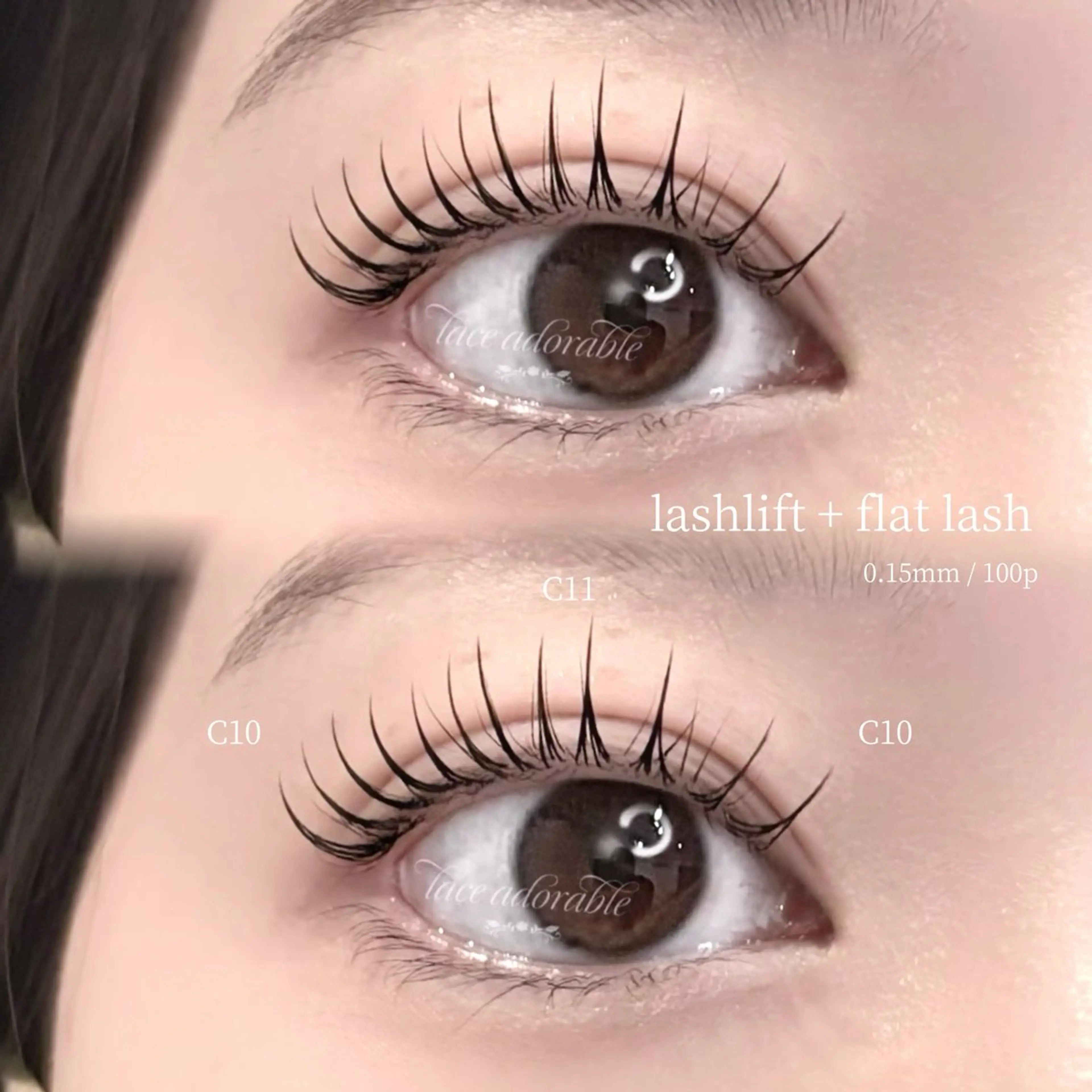 マツエク・マツパ lace adorable所属・レース アドラブル eyeのマツエク・マツパデザイン