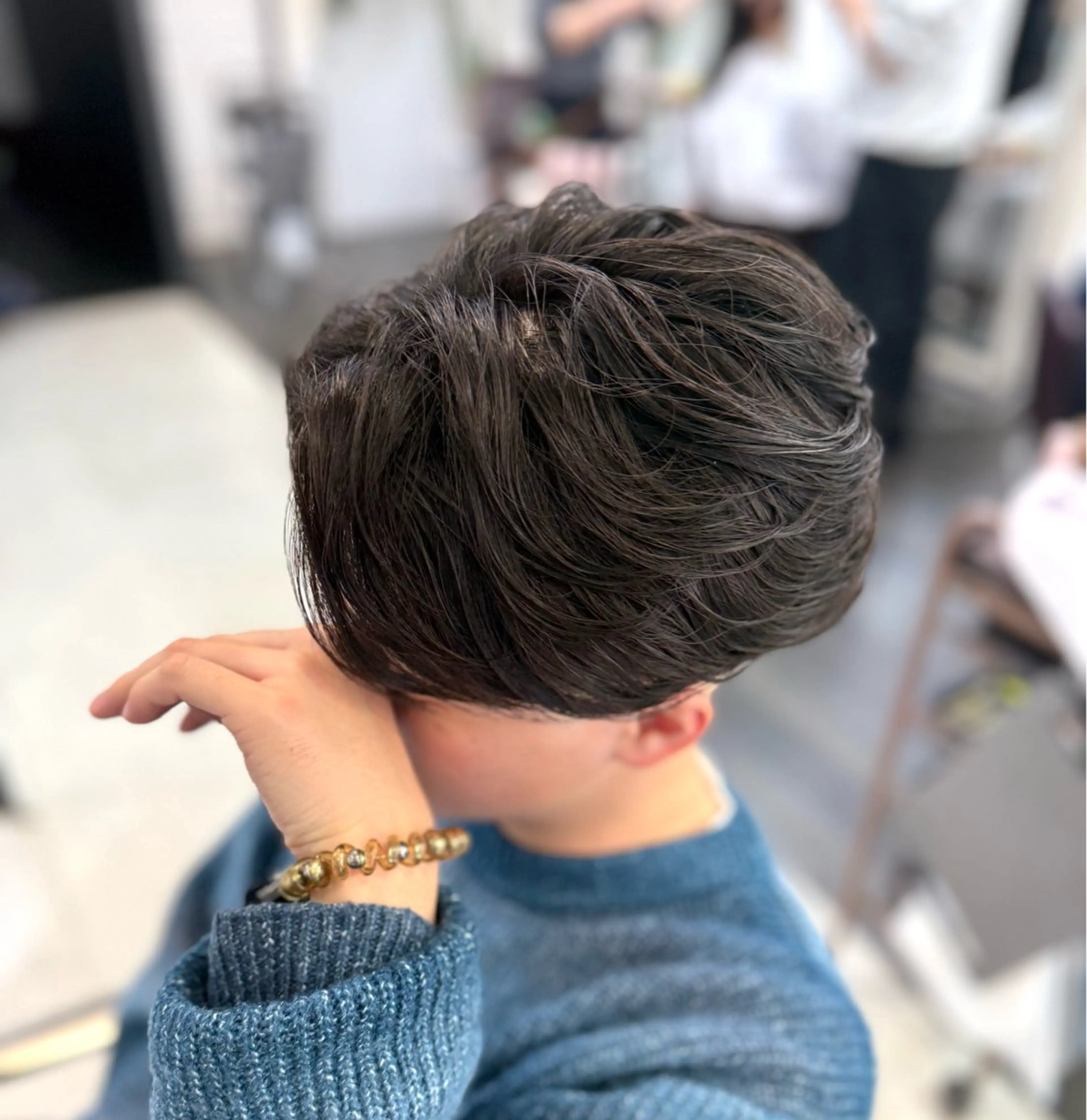 ショート パーマ メンズ フェザーパーマ メンズパーマ ニュアンスパーマ カット パーマ メンズパーマの達人 / タカシマダイスケのヘアスタイル