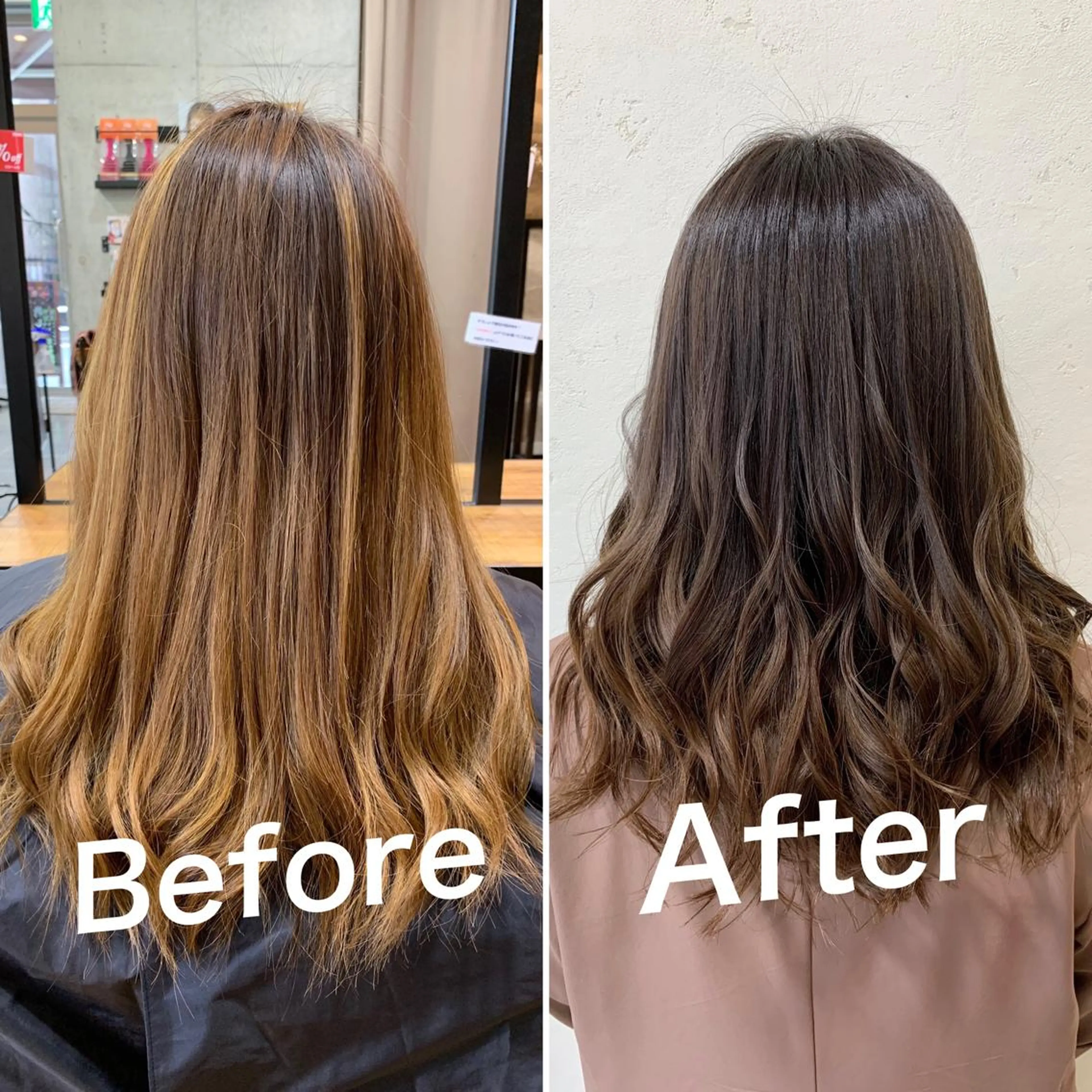 カラー カット トリートメント 佐瀬竜矢PRIMAL /portのヘアスタイル