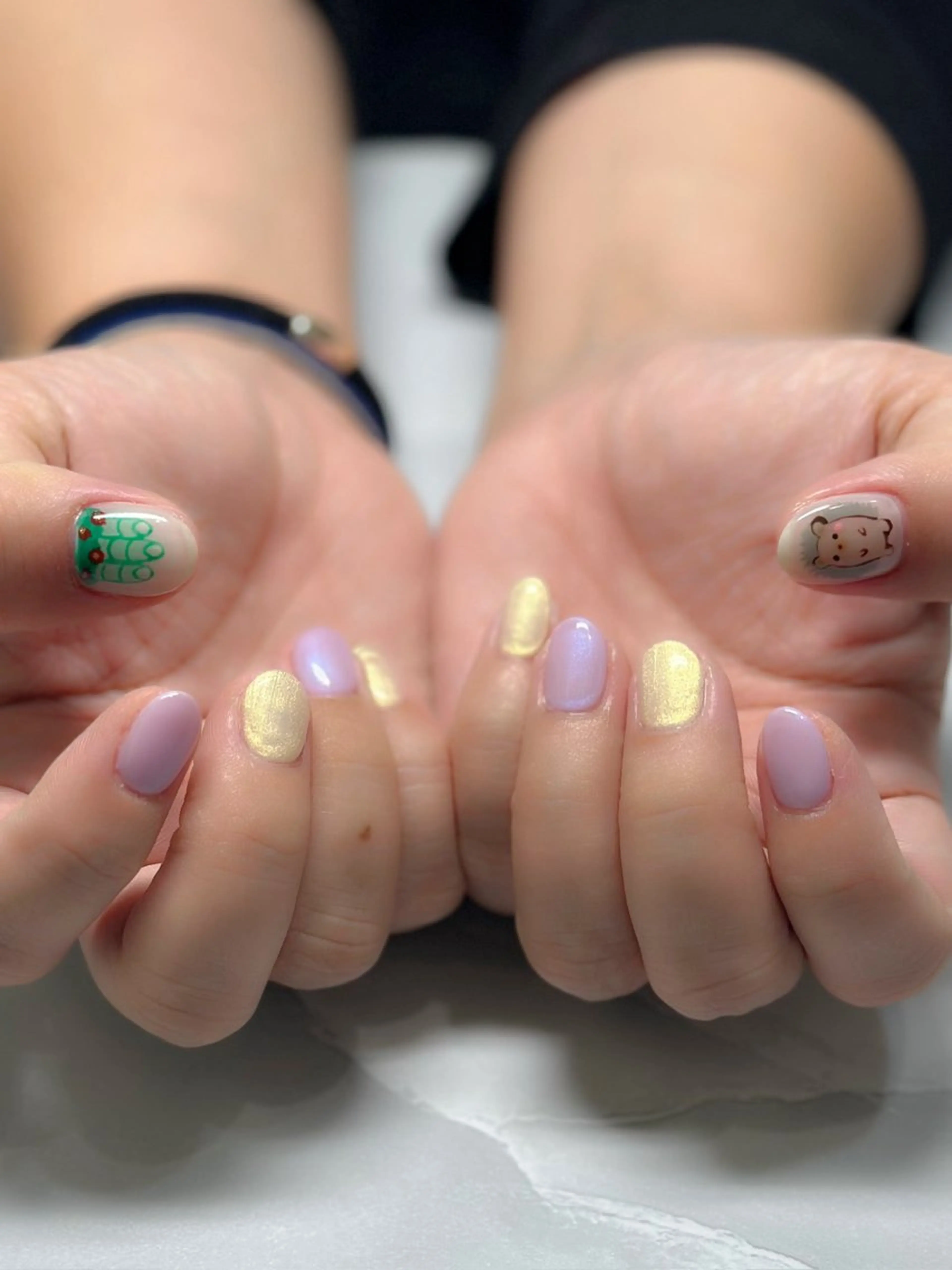 ネイル 持ち込み nyasu nailのネイルデザイン