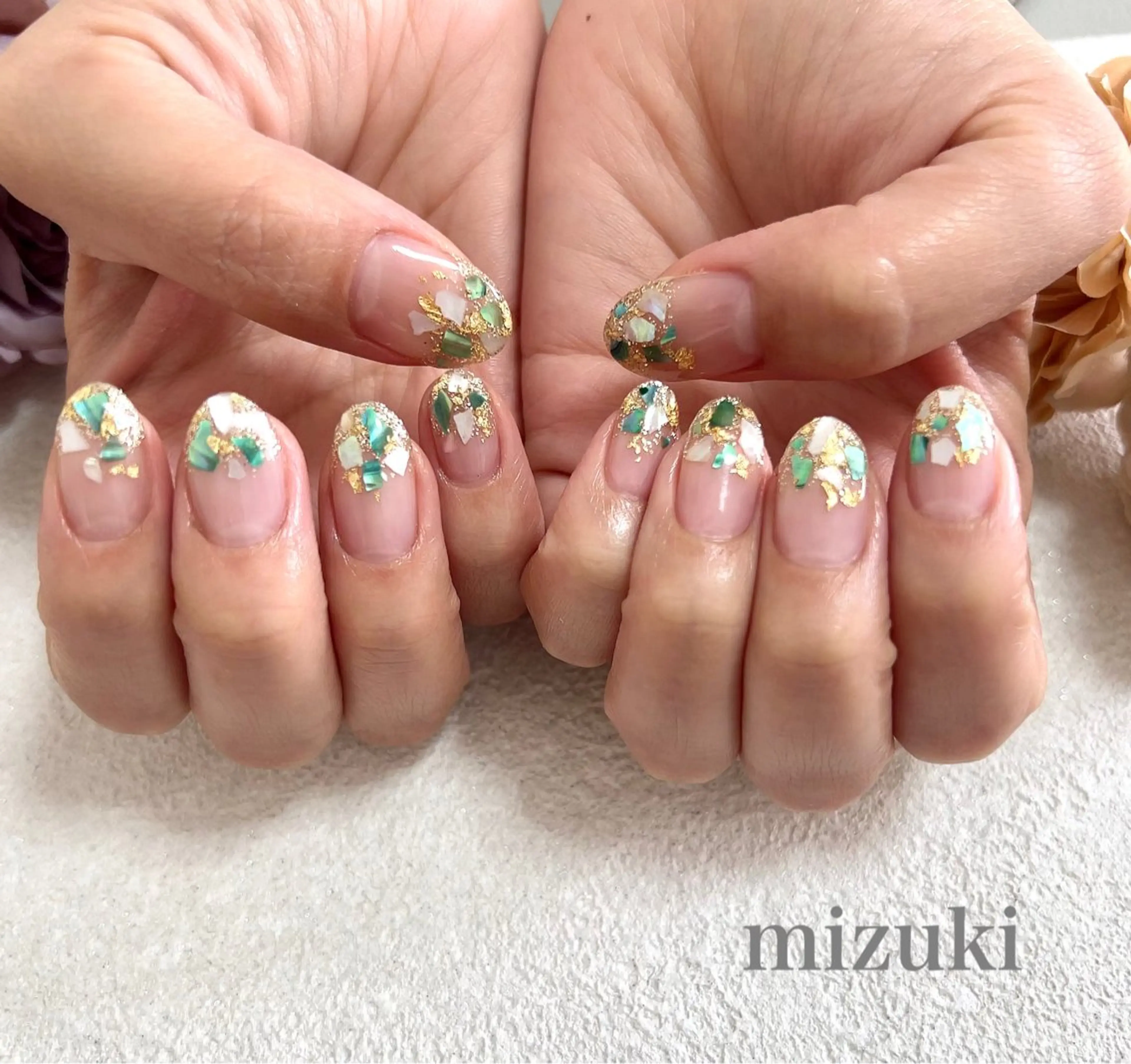 ネイル 持ち込み 都合 みずきのネイルデザイン