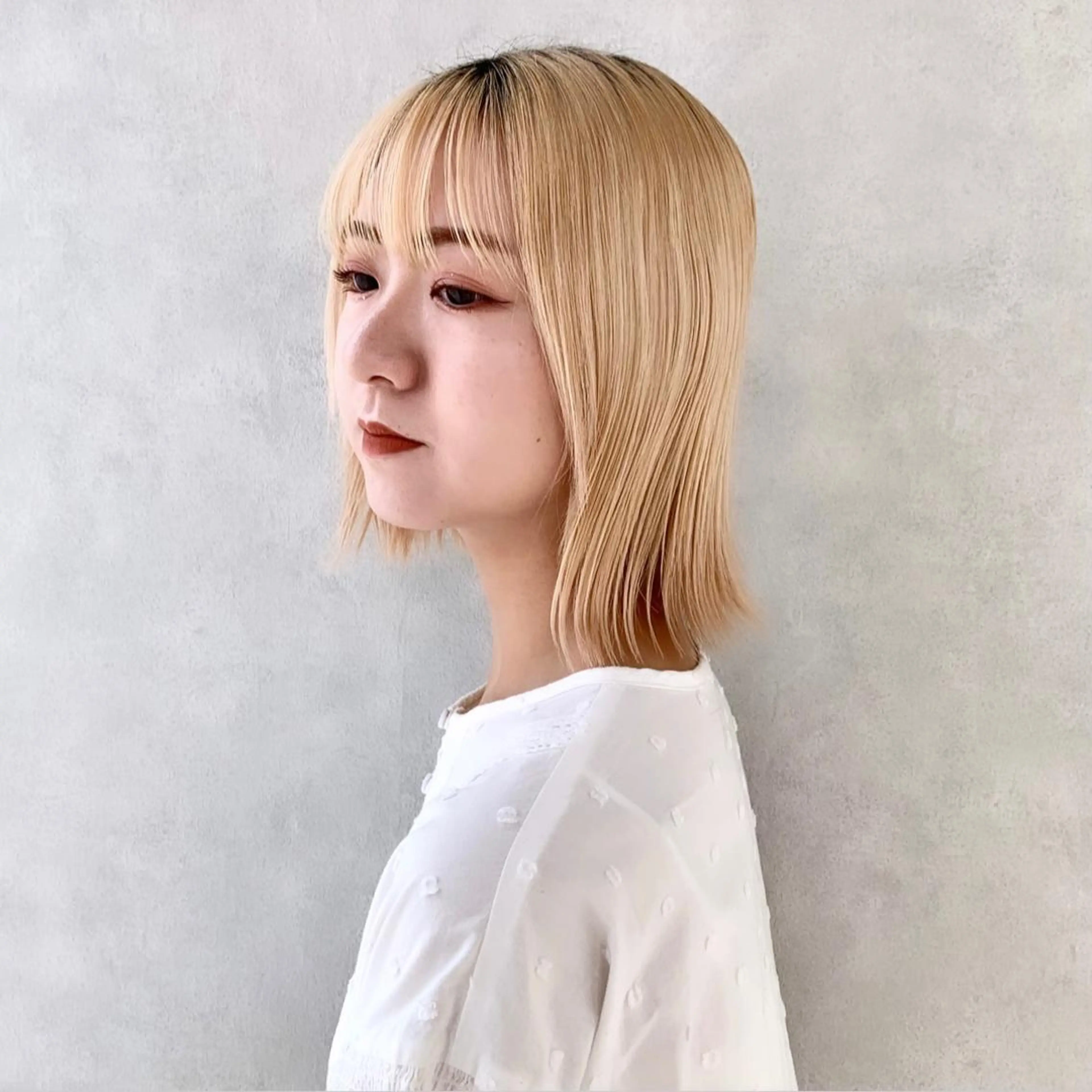 ショート ボブ over   hair 池袋所属・あらい みゆのヘアスタイル