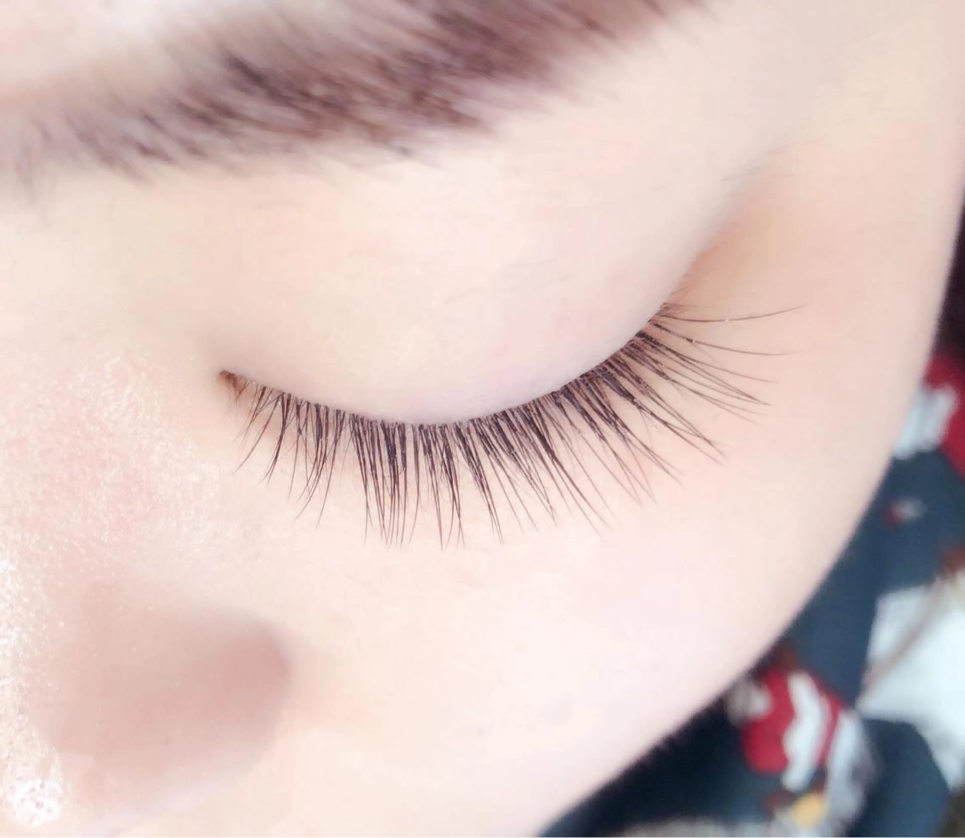 マツエク・マツパ Jカール 目尻長め セーブル petitchou eyelashのマツエク・マツパデザイン