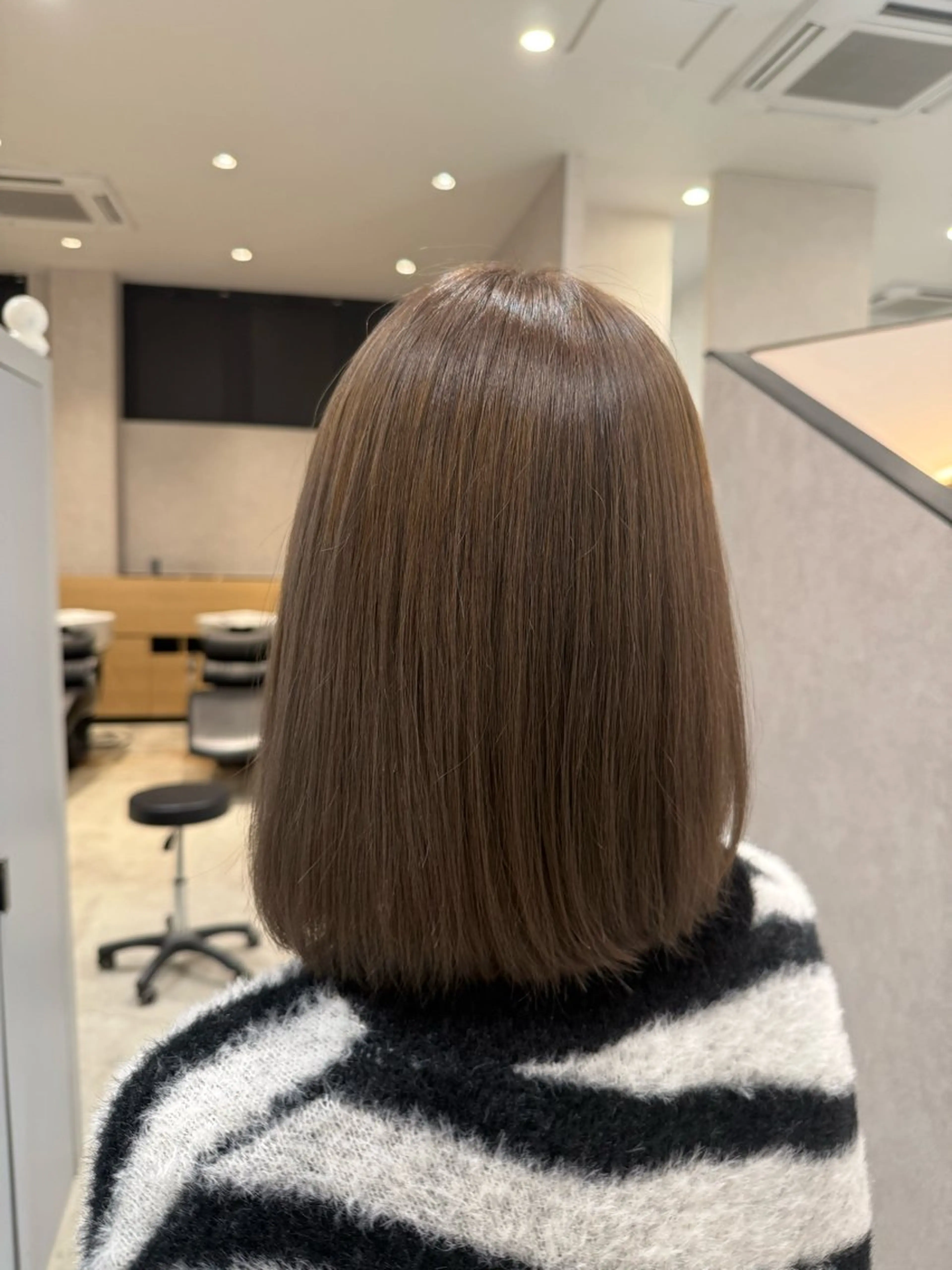 カラー ヘアカラー 馬場 美咲のヘアスタイル