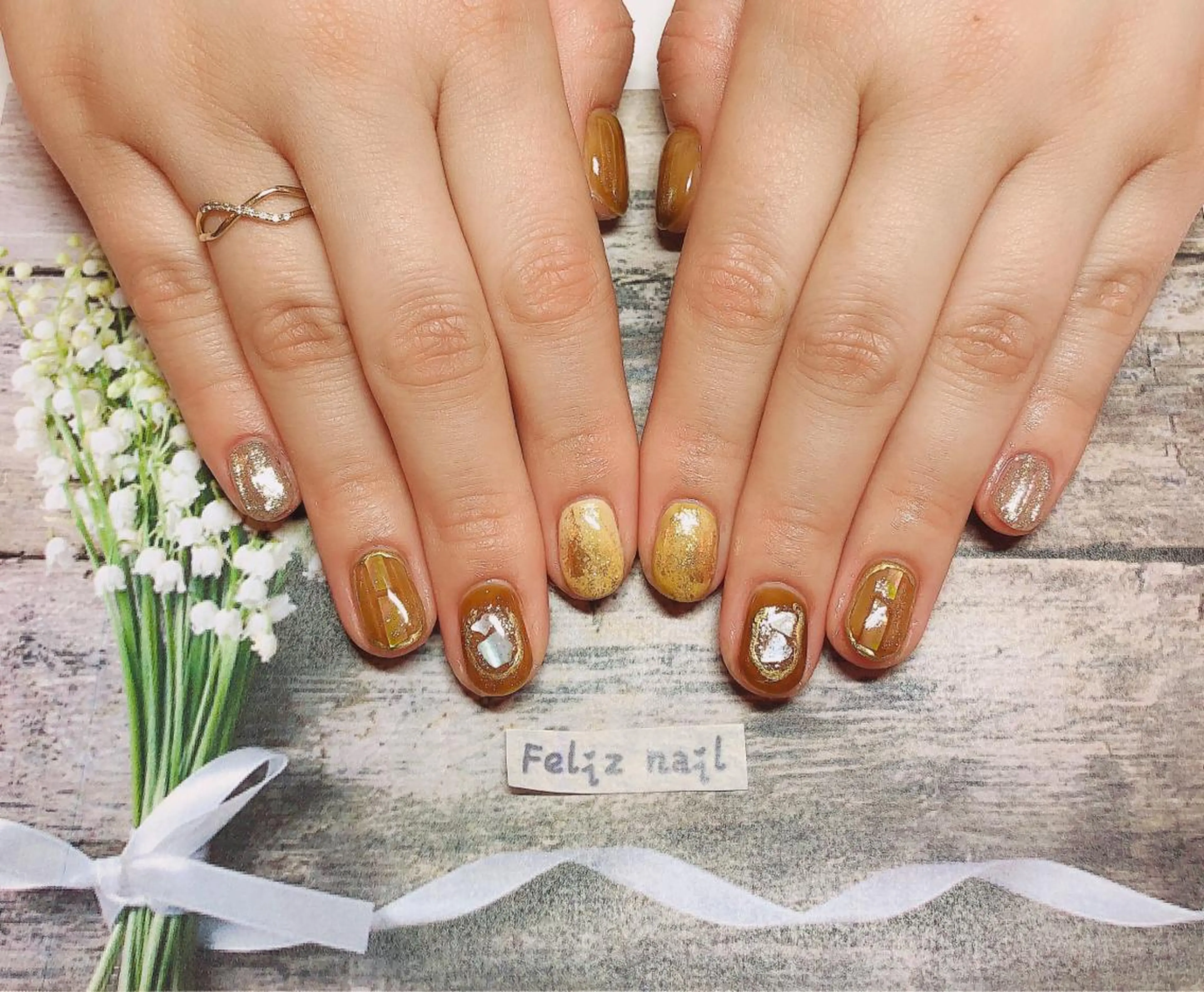 ネイル ジェルネイル ニュアンスネイル パラジェル ハンドネイル ユキカ （ネイリスト）のネイルデザイン