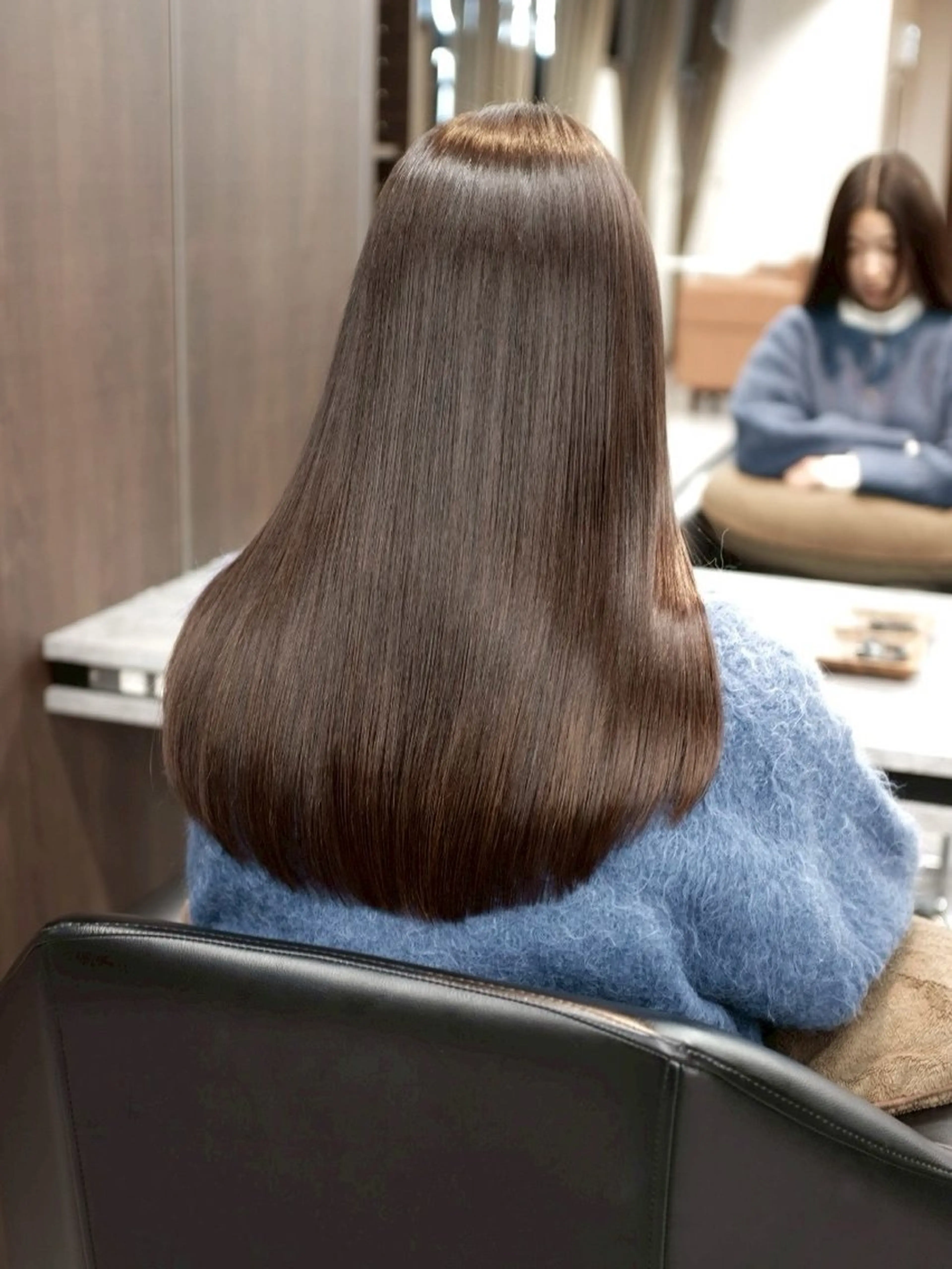 ロング カット ヘアカラー 縮毛矯正 トリートメント 韓国/艶髪/縮毛矯正 /髪質改善/MIKUのヘアスタイル