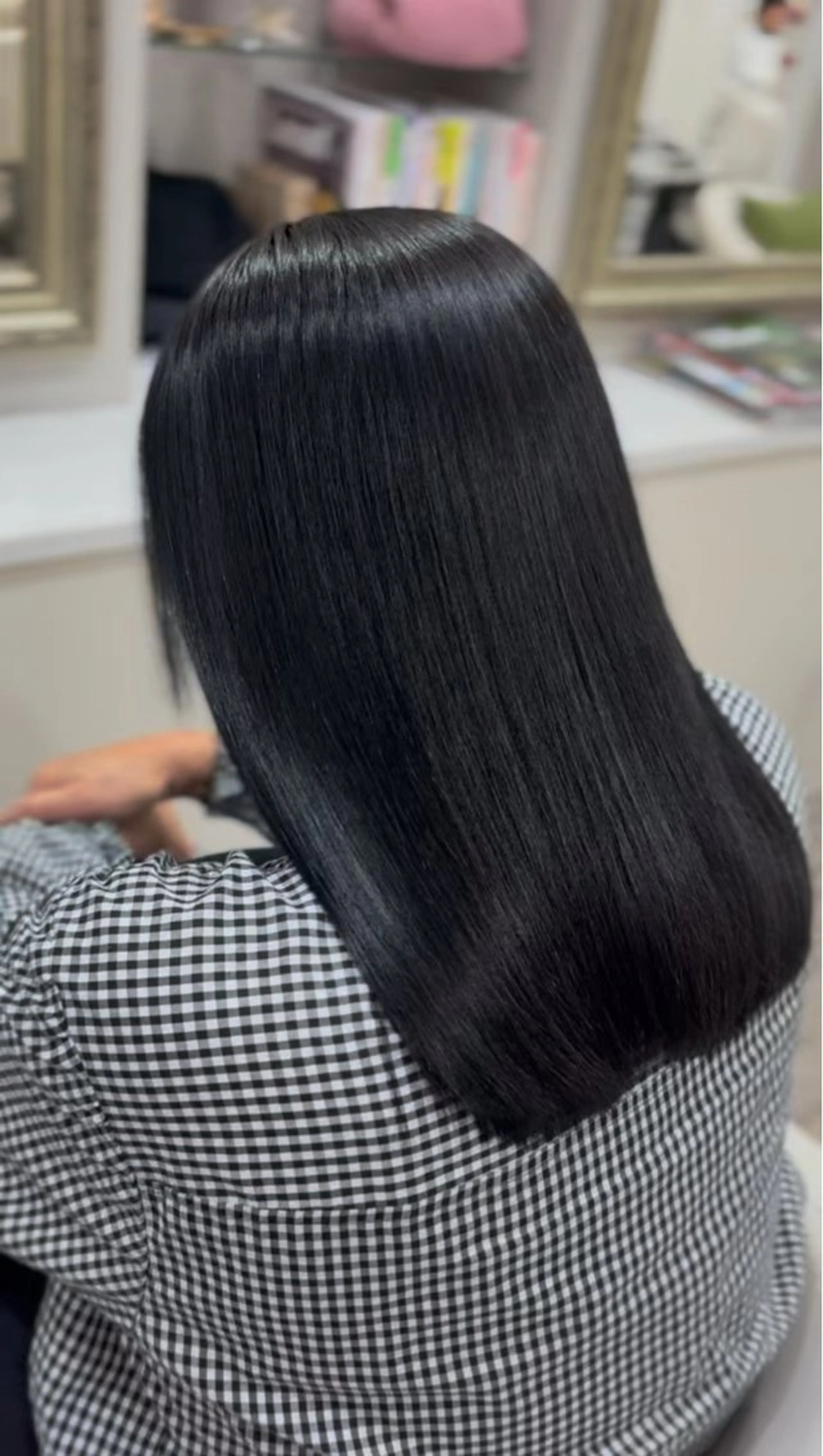 セミロング 縮毛矯正 【TAKAYA】🌸 縮毛矯正専門店のヘアスタイル