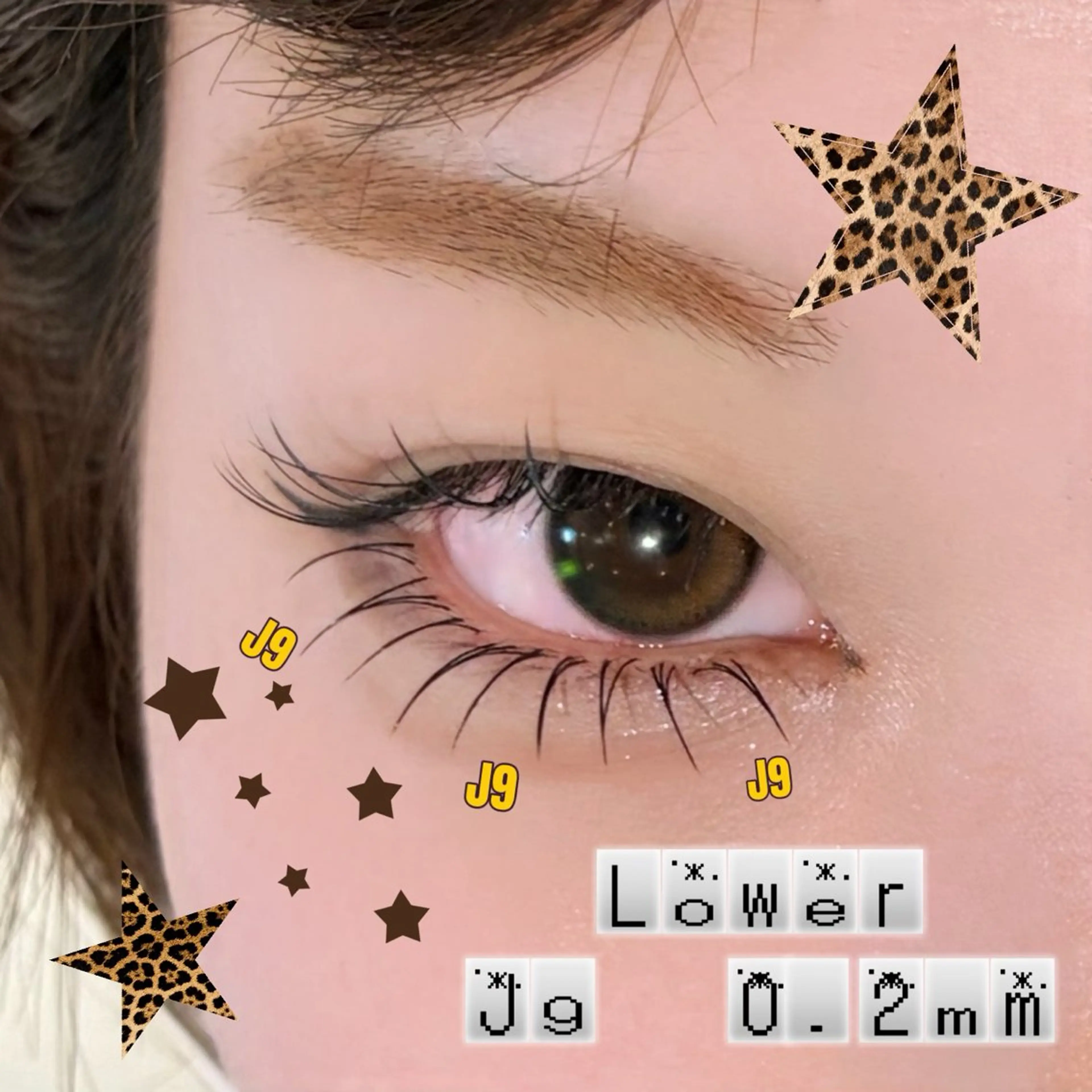 4/7🈳❗️ 【⟡.·*.マツエクモデル*.+ﾟ】マツエク💞フラットラッシュ100本➕下マツエク40本 ☆オフあり✨の写真