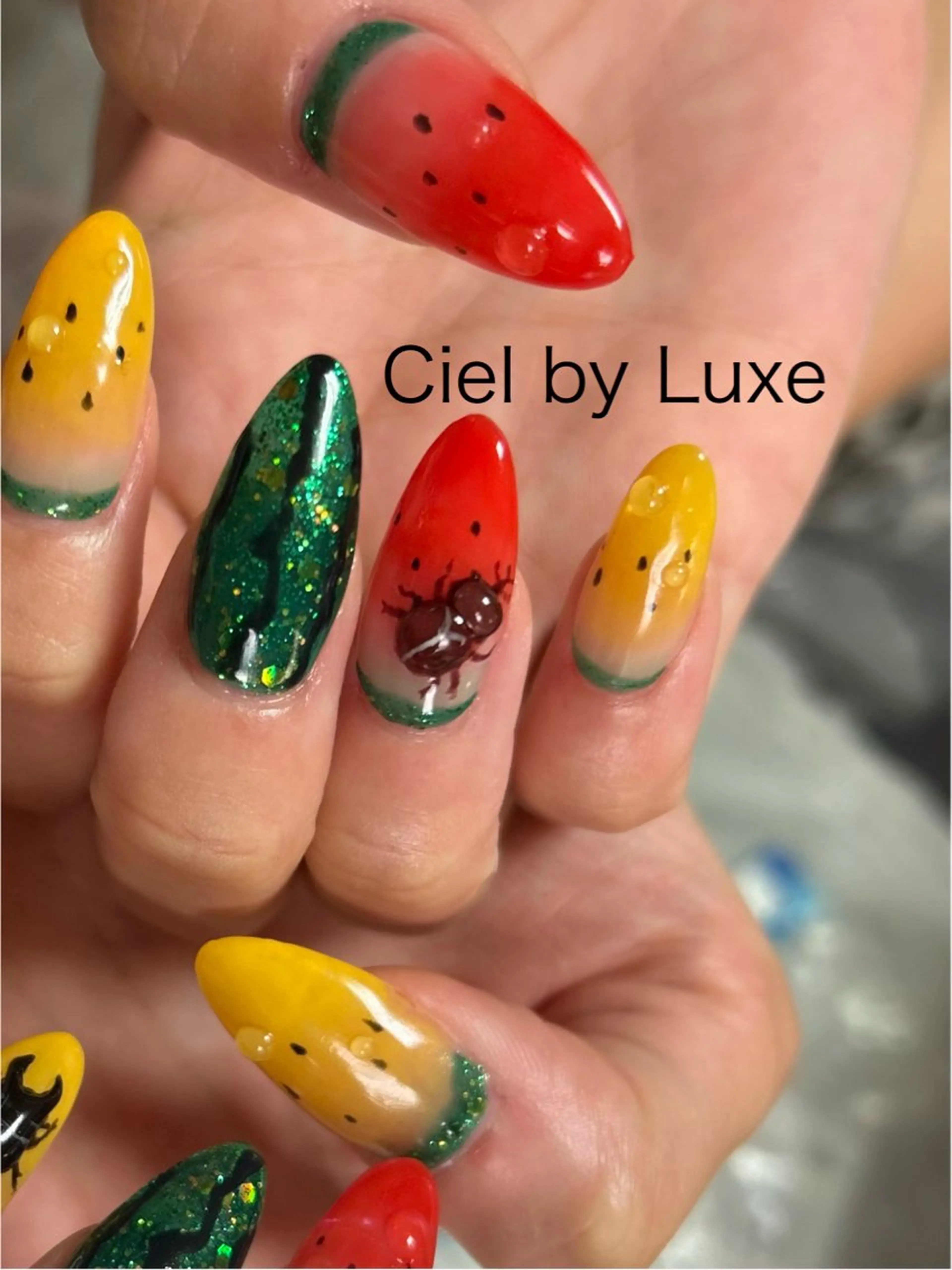 ネイル CielbyLuxe manamiのネイルデザイン