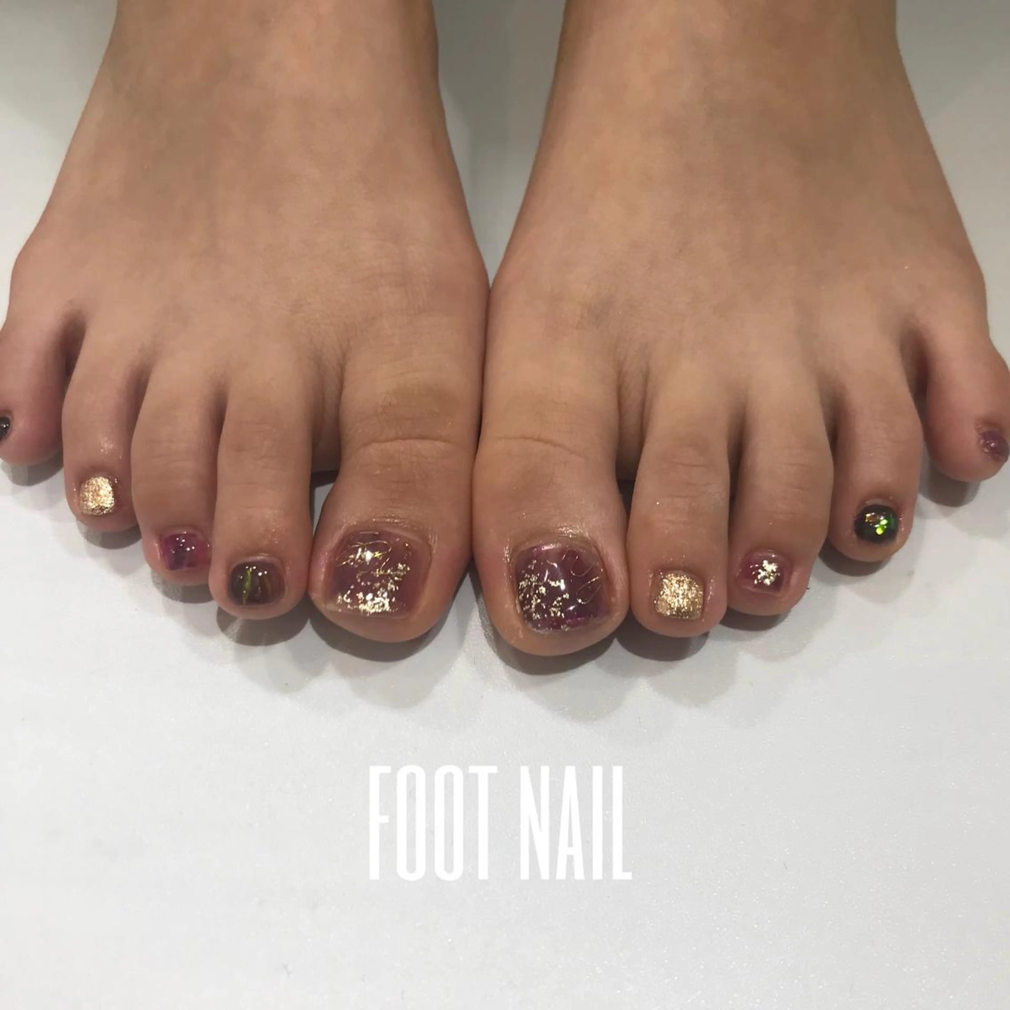 ネイル 【淡色color/ nail】maikoのネイルデザイン