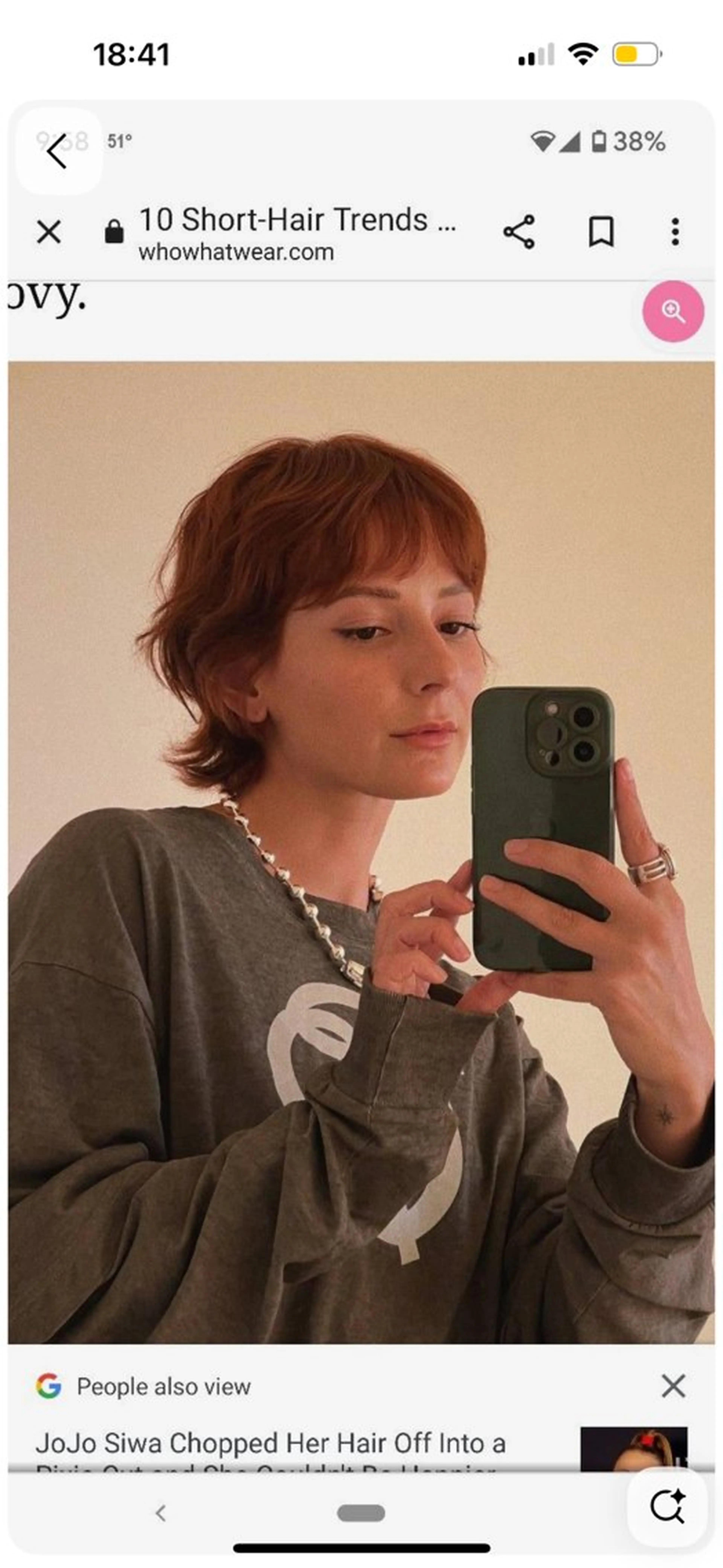 ショート honoka/bob /縮毛矯正/髪質改善のヘアスタイル