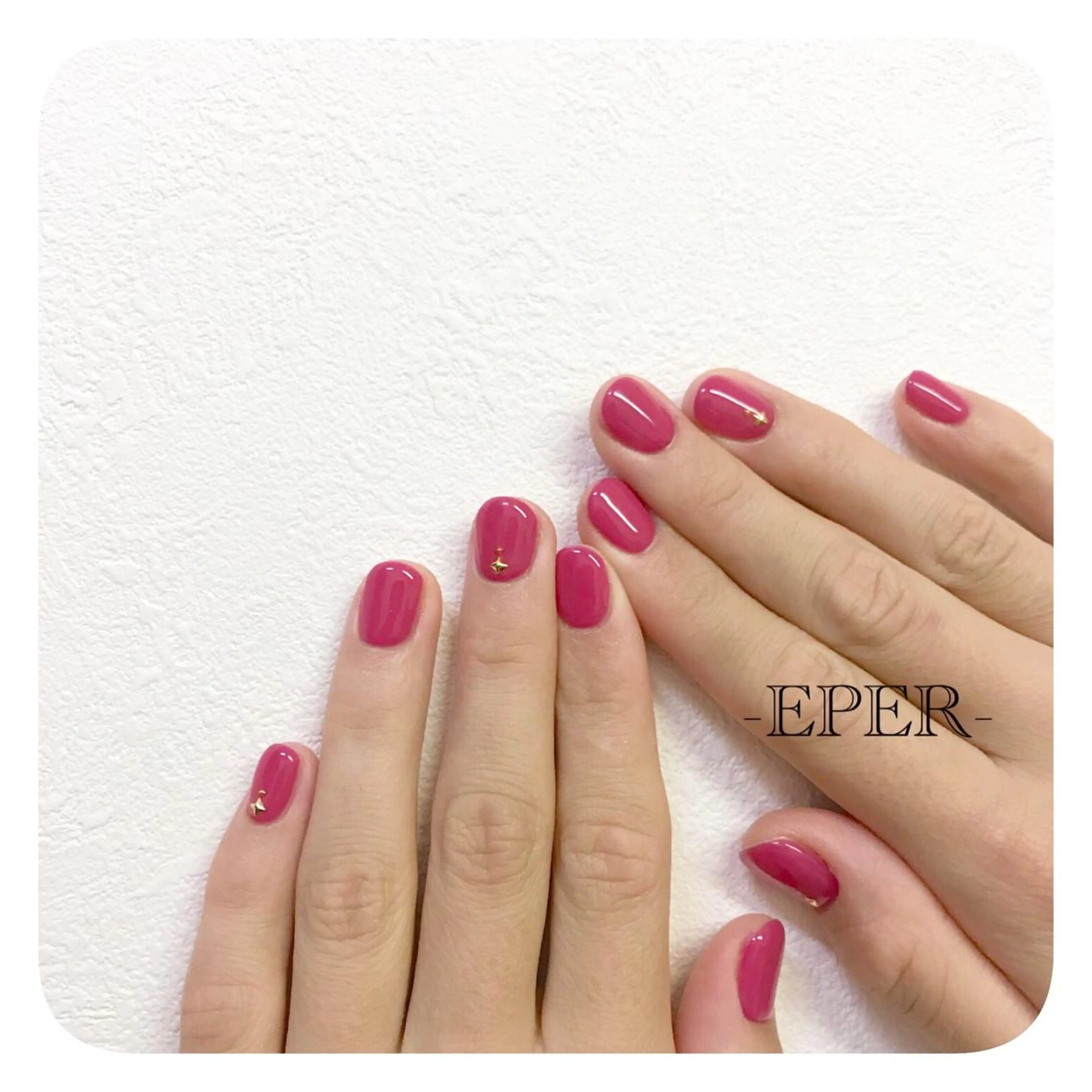 ネイル ワンカラーネイル ハンドネイル ネイルサロン -EPER-エペルのネイルデザイン