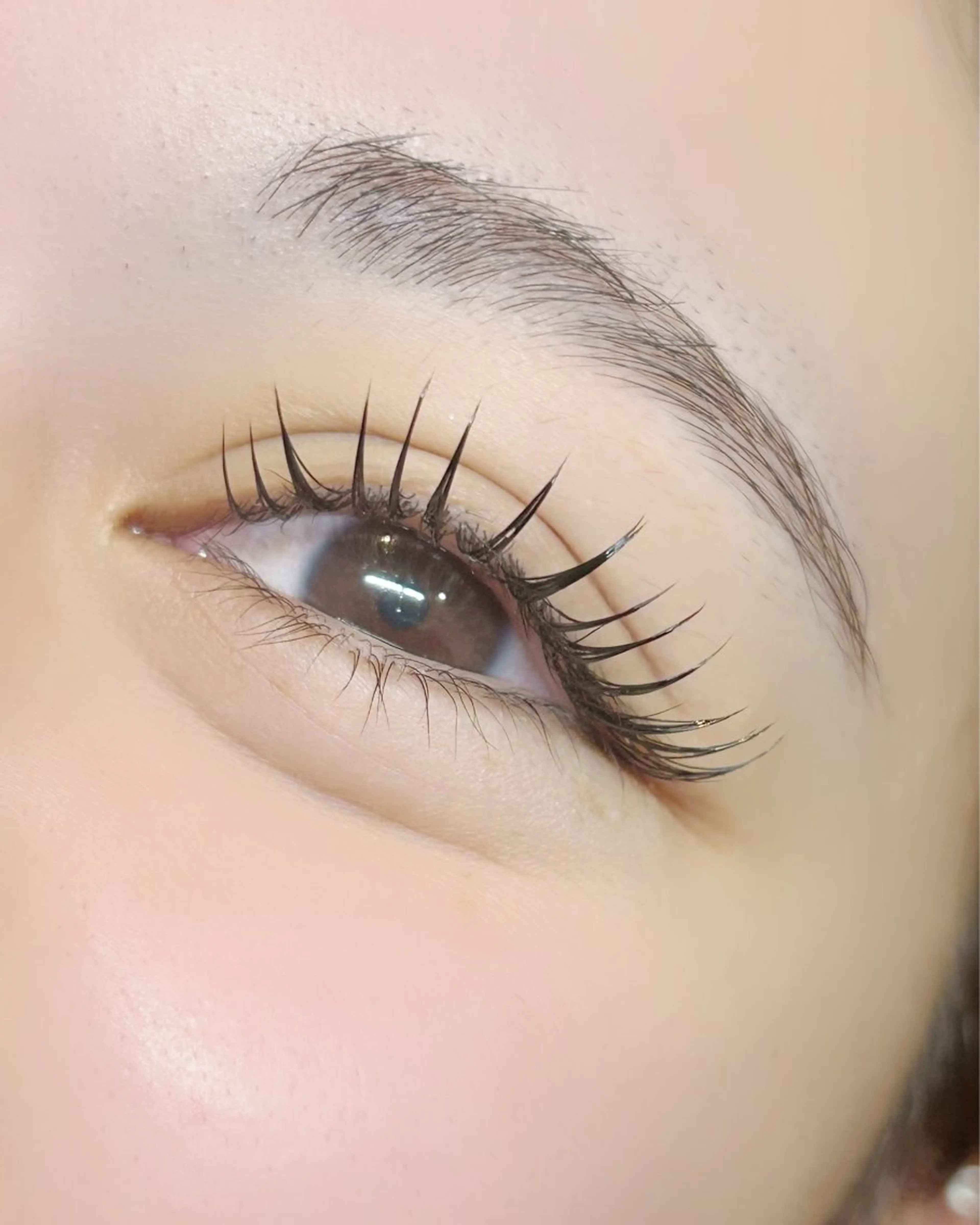 マツエク・マツパ 付け放題 束感まつ毛 Dカール フラットラッシュ セクシー マツエク 長屋 憲枝のマツエク・マツパデザイン