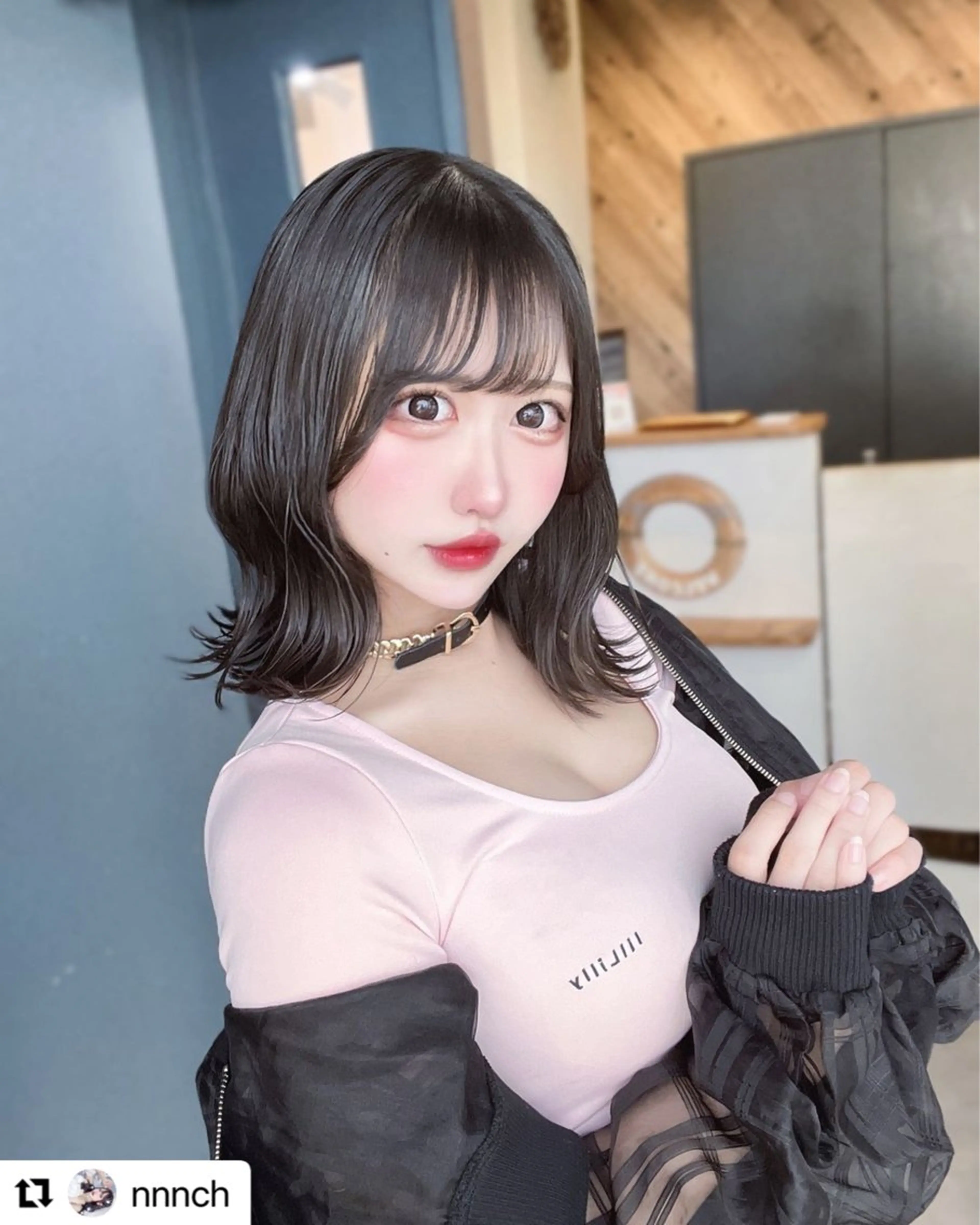 ミディアム ✨ハイトーン✨透明感 ✨生神　優季のヘアスタイル