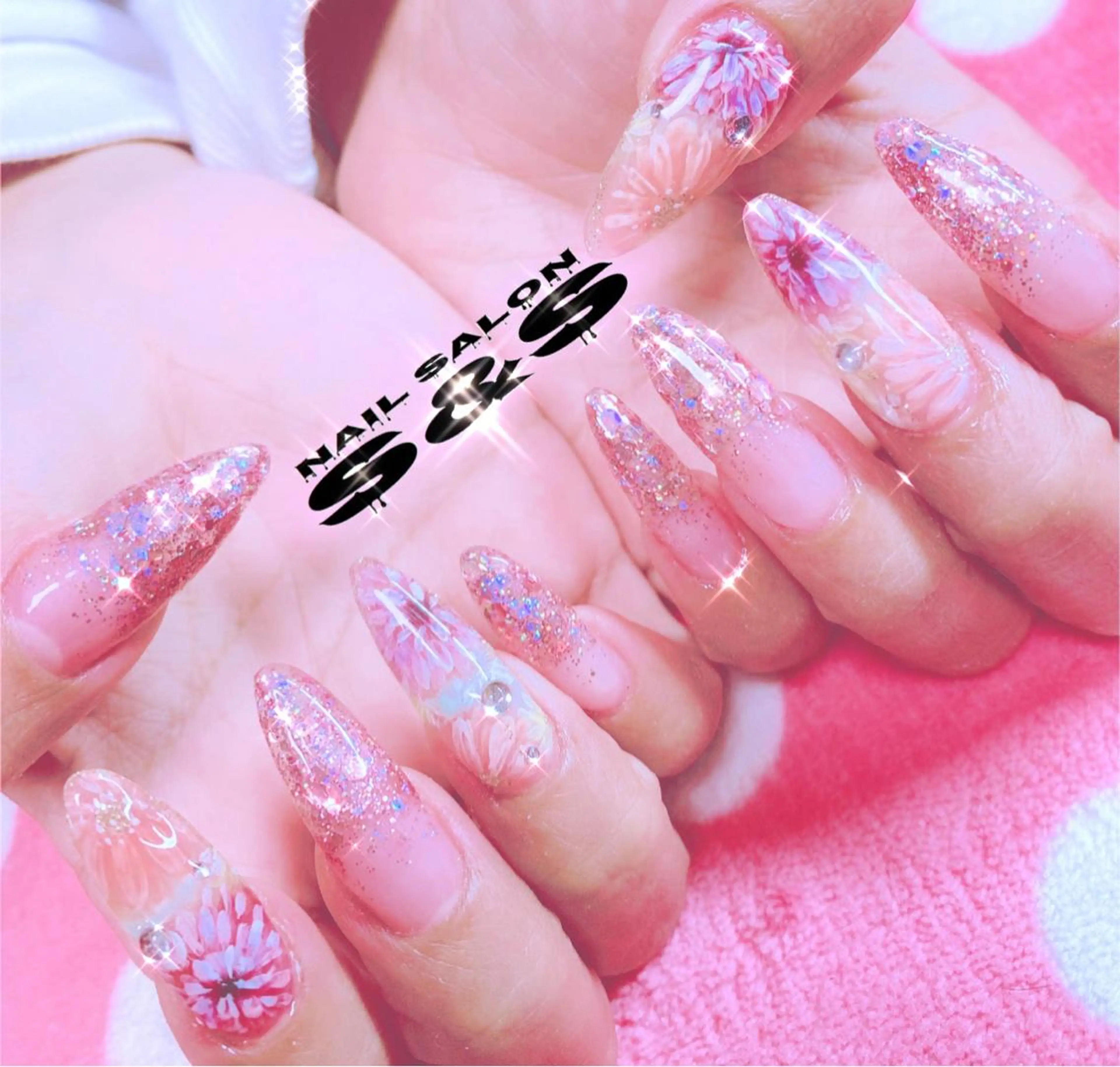 ネイル 長さ出し メンズネイル 持ち込み スカルプネイル S&S 村田小百合のネイルデザイン