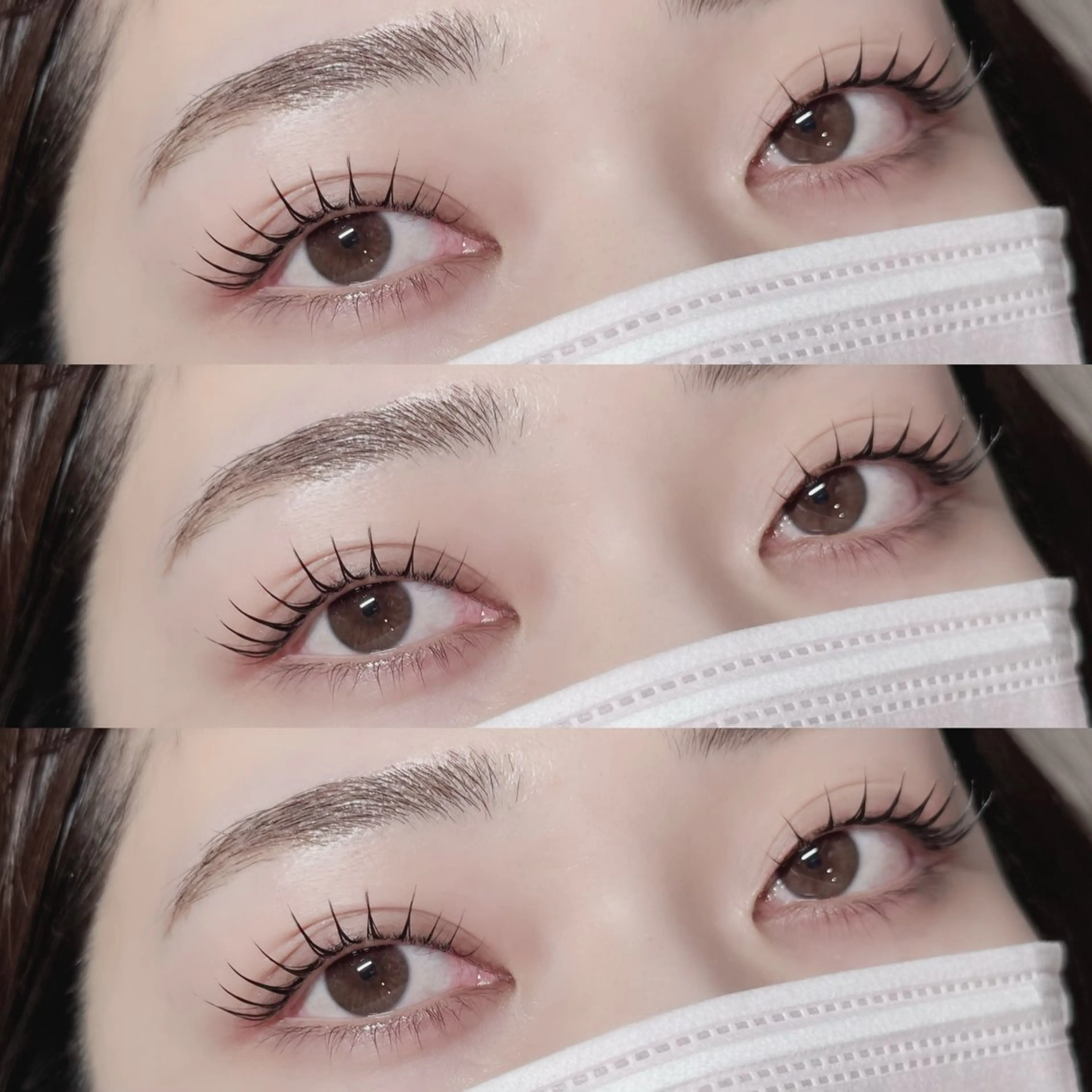 パリジェンヌラッシュリフト＋HBL/ハリウッドブロウリフト同時施術所🪄の写真