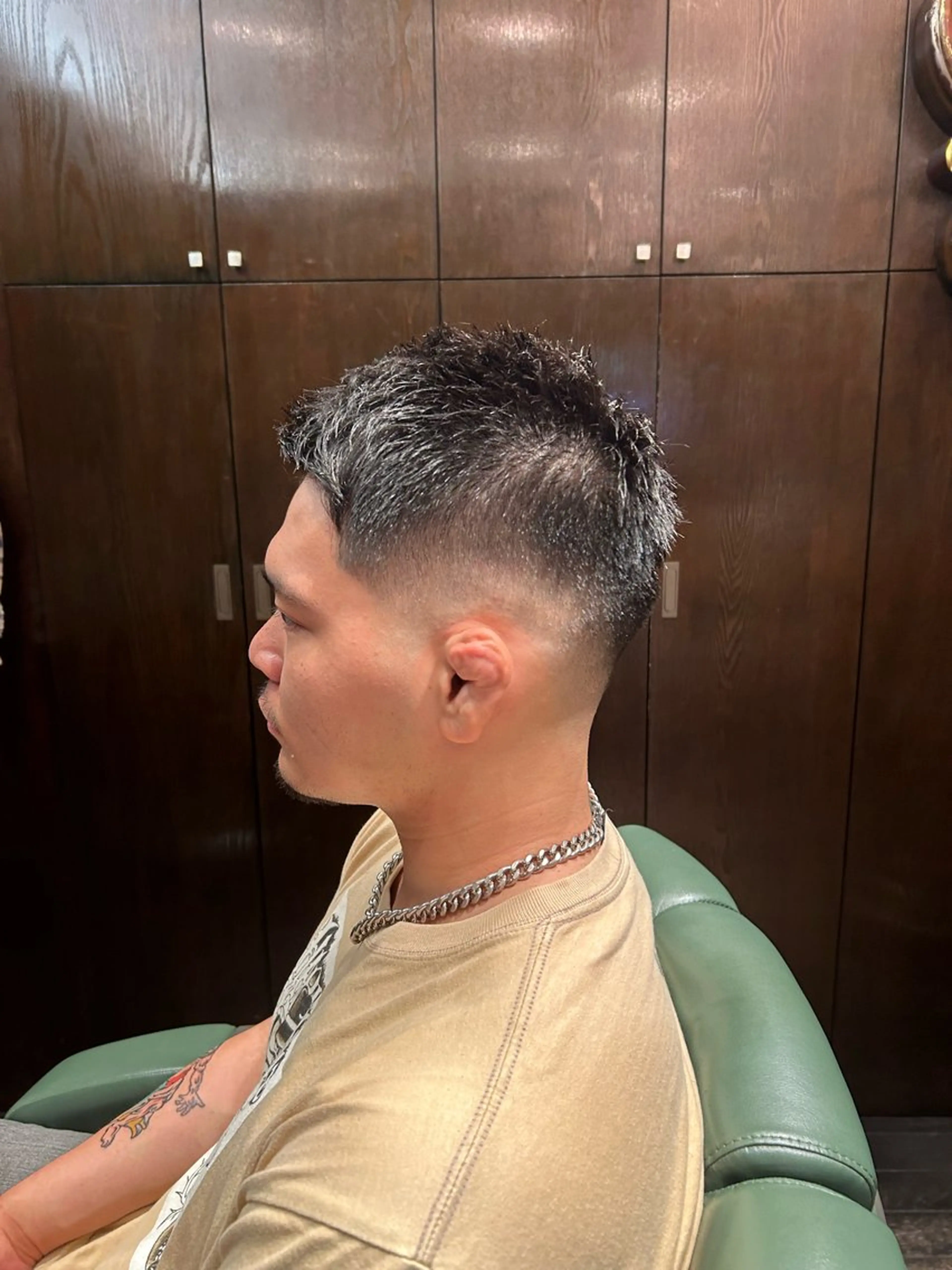 ショート メンズ カット ヘアセット マスダ コウのヘアスタイル