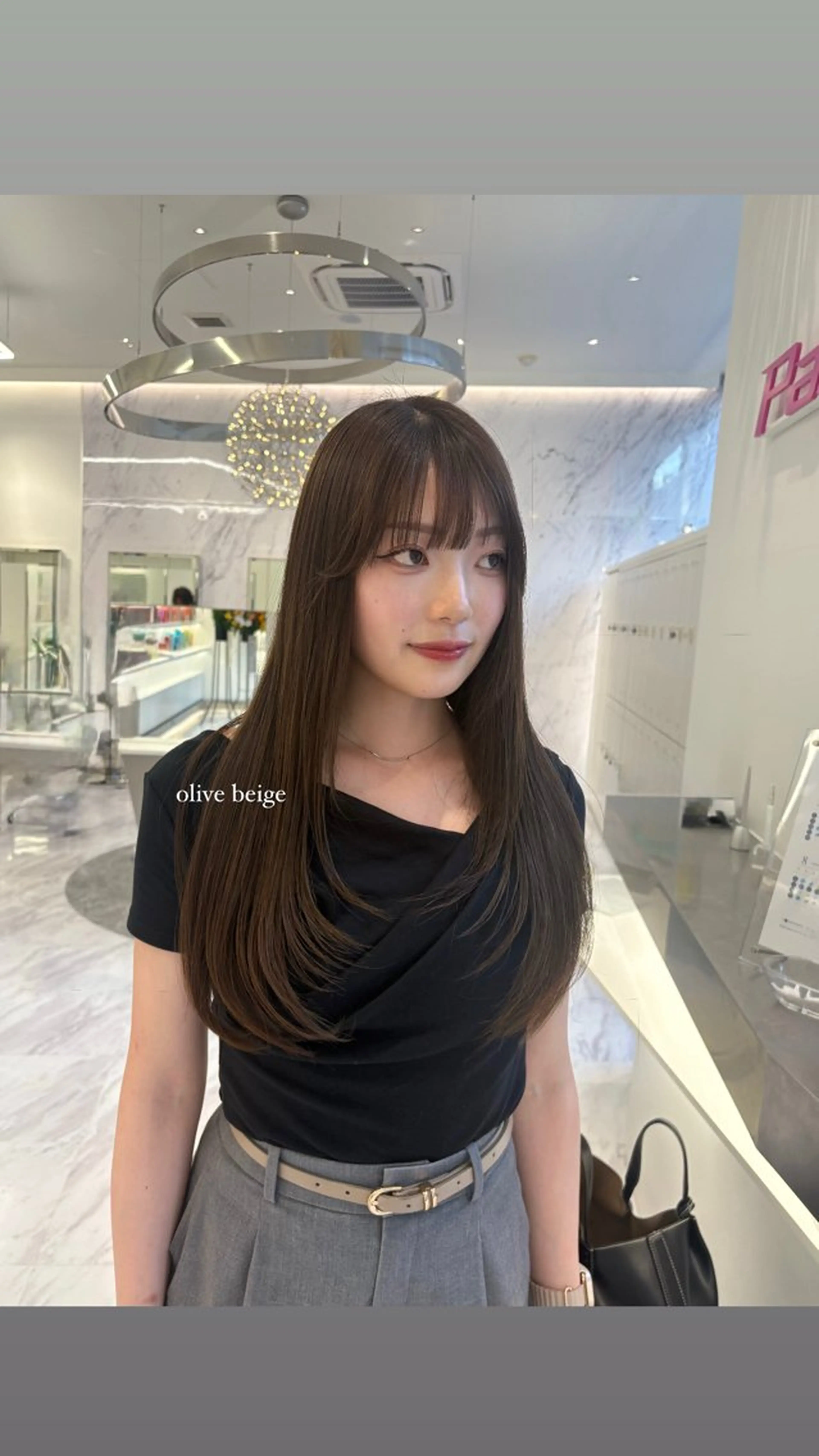 ロング カット ヘアカラー Parve Mix/ 平 奈果🎀のヘアスタイル