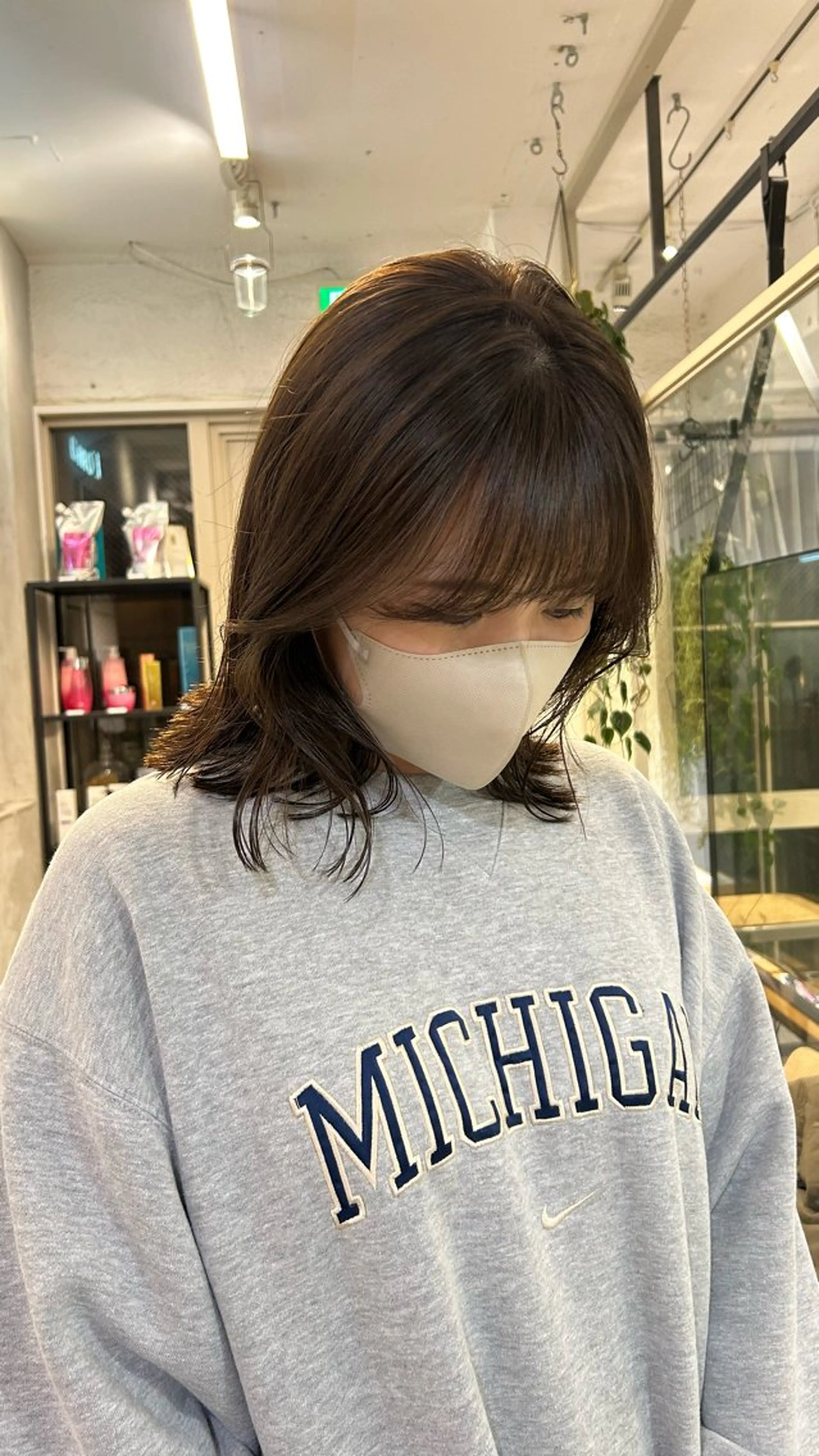 ミディアム カラー カット ヘアカラー じゅわっと暖色カラー 🍊Moemiのヘアスタイル