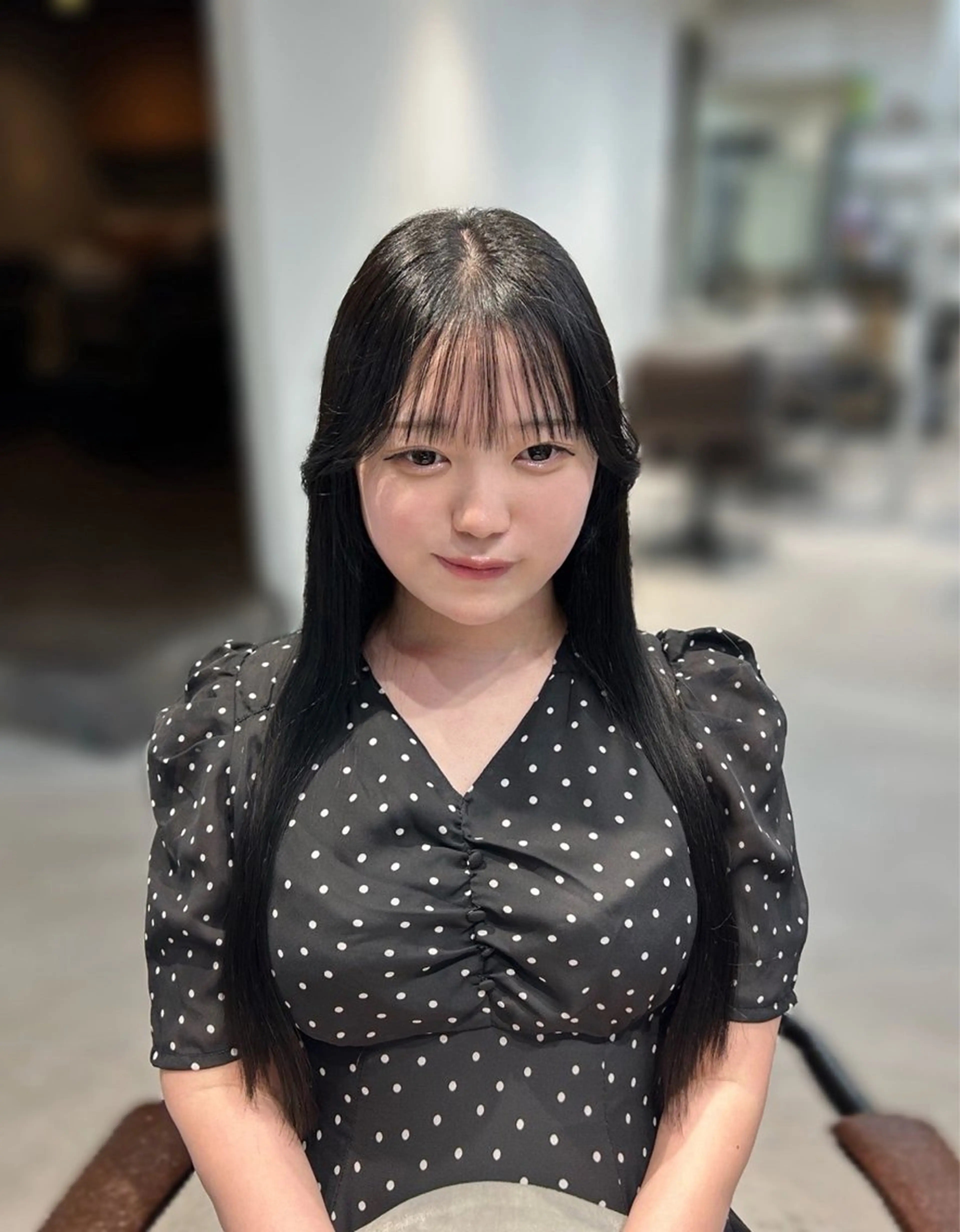 ロング カラー ヘアカラー 縮毛矯正 nina/髪質改善 /柔らかな艶髪🫧のヘアスタイル