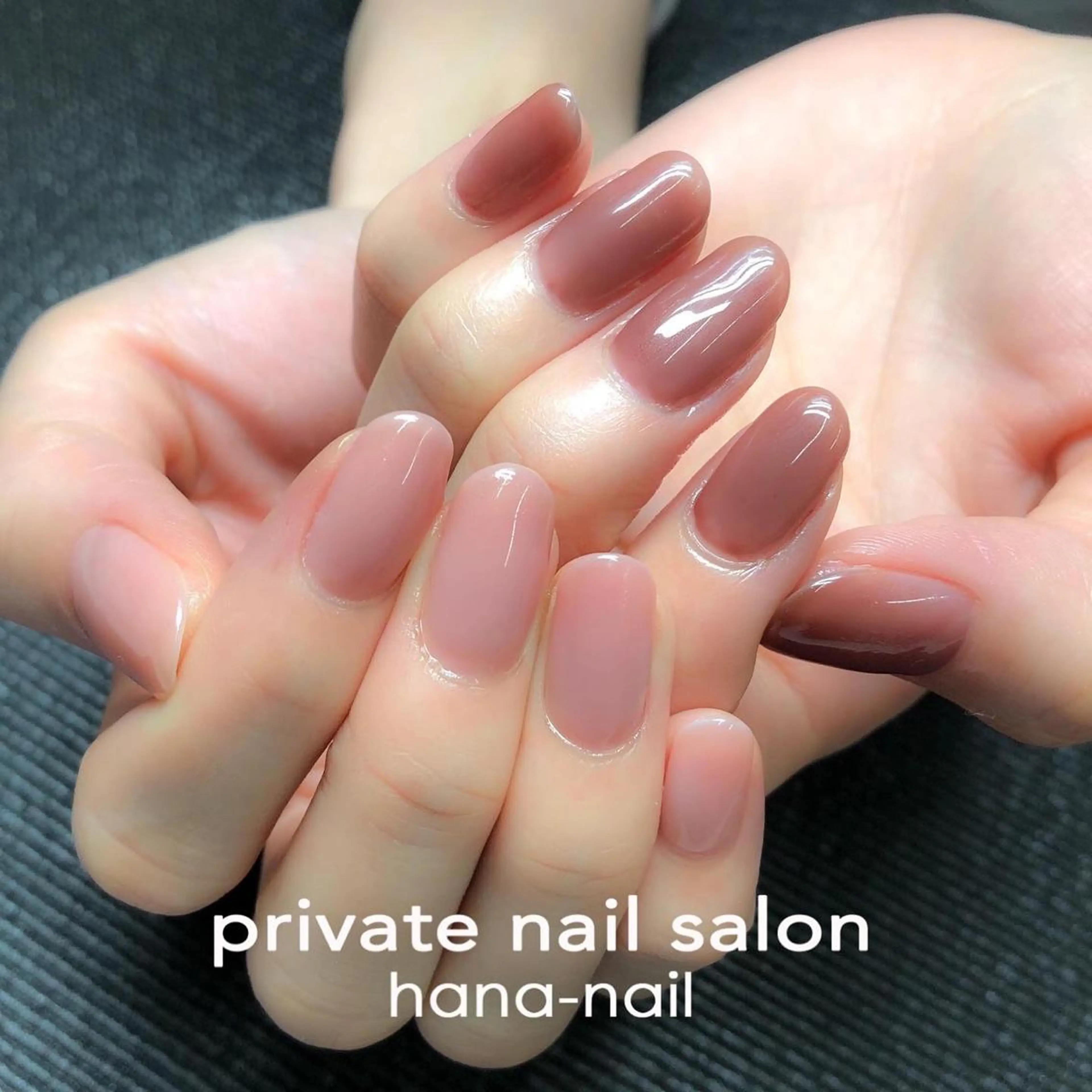 ネイル ワンカラーネイル Kao hana-nailのネイルデザイン