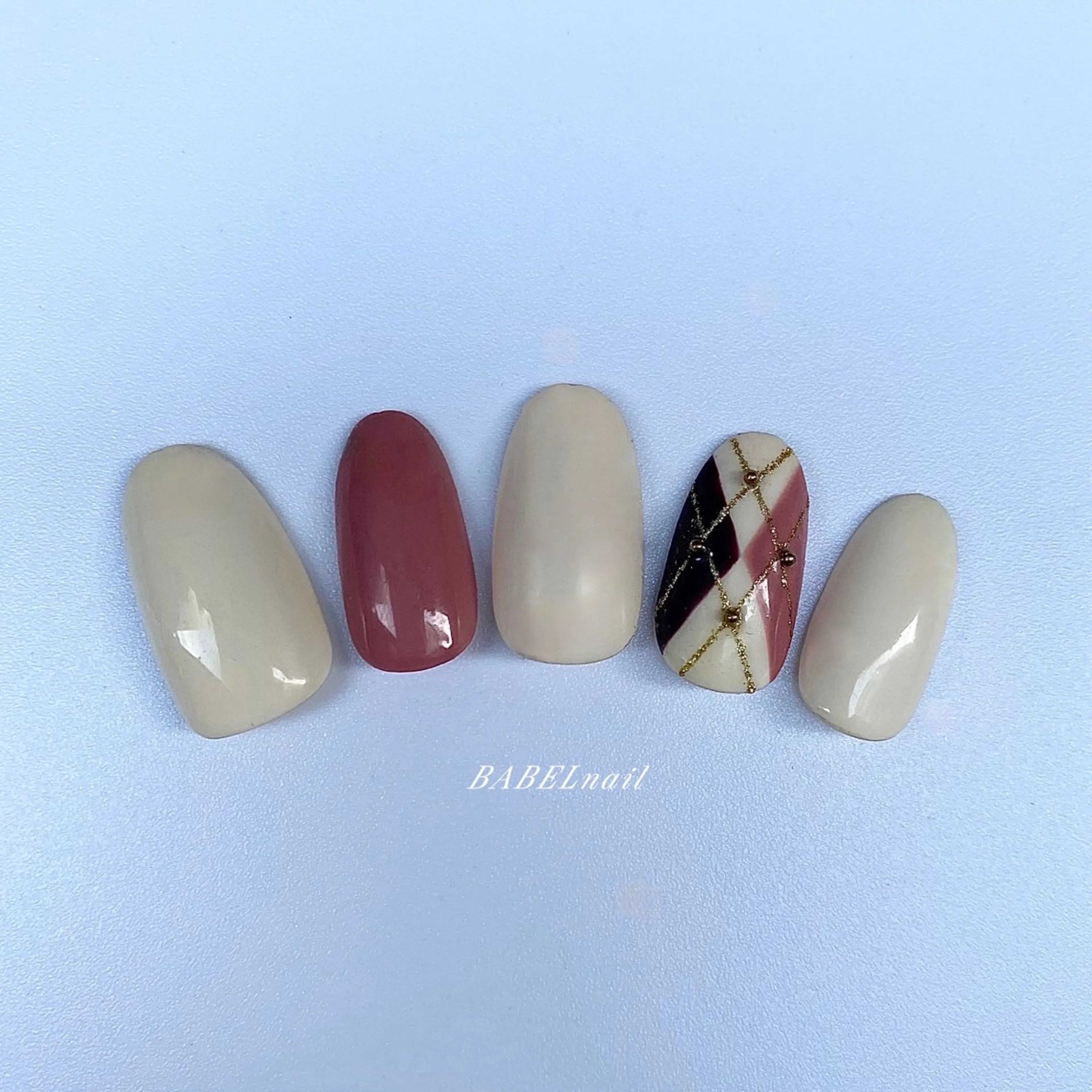ネイル ハンドネイル BABELバベル所属・江戸川橋✨BABEL 【バベル】大人可愛いのネイルデザイン