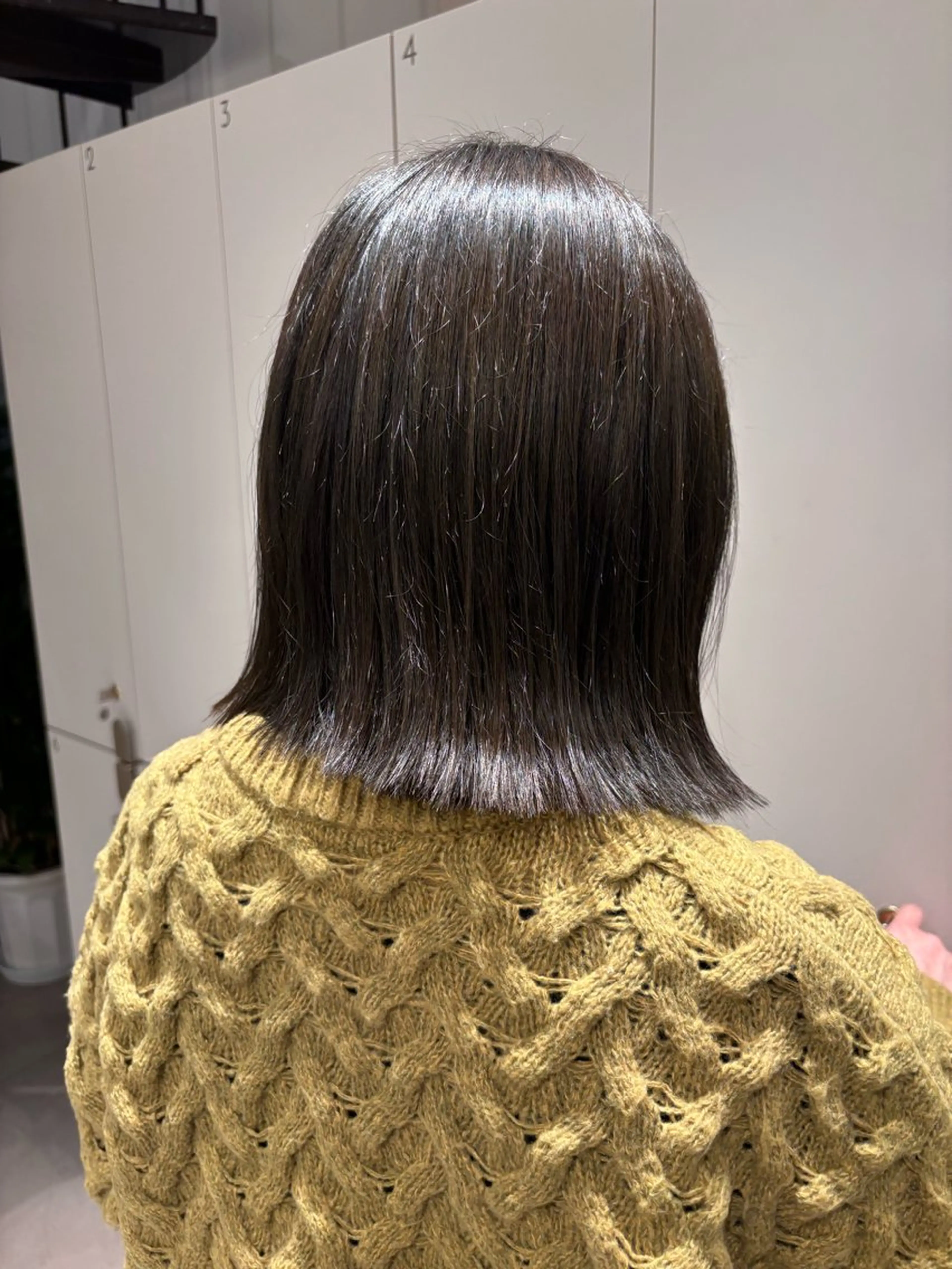 ショート カラー 朝楽スタイル🌼 千晶のヘアスタイル