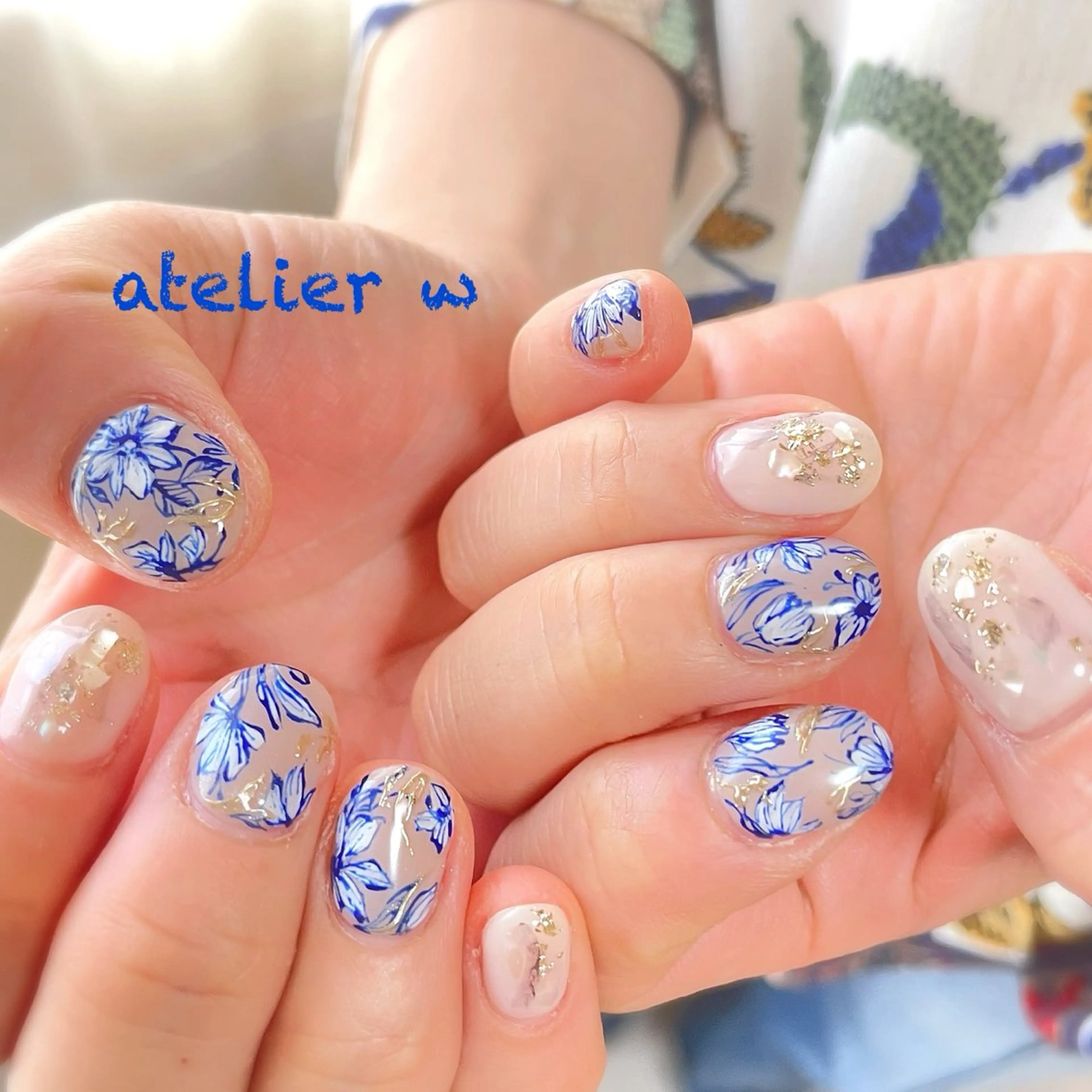 ネイル ハンドネイル atelier w/tetoro所属・高橋 わかなのネイルデザイン