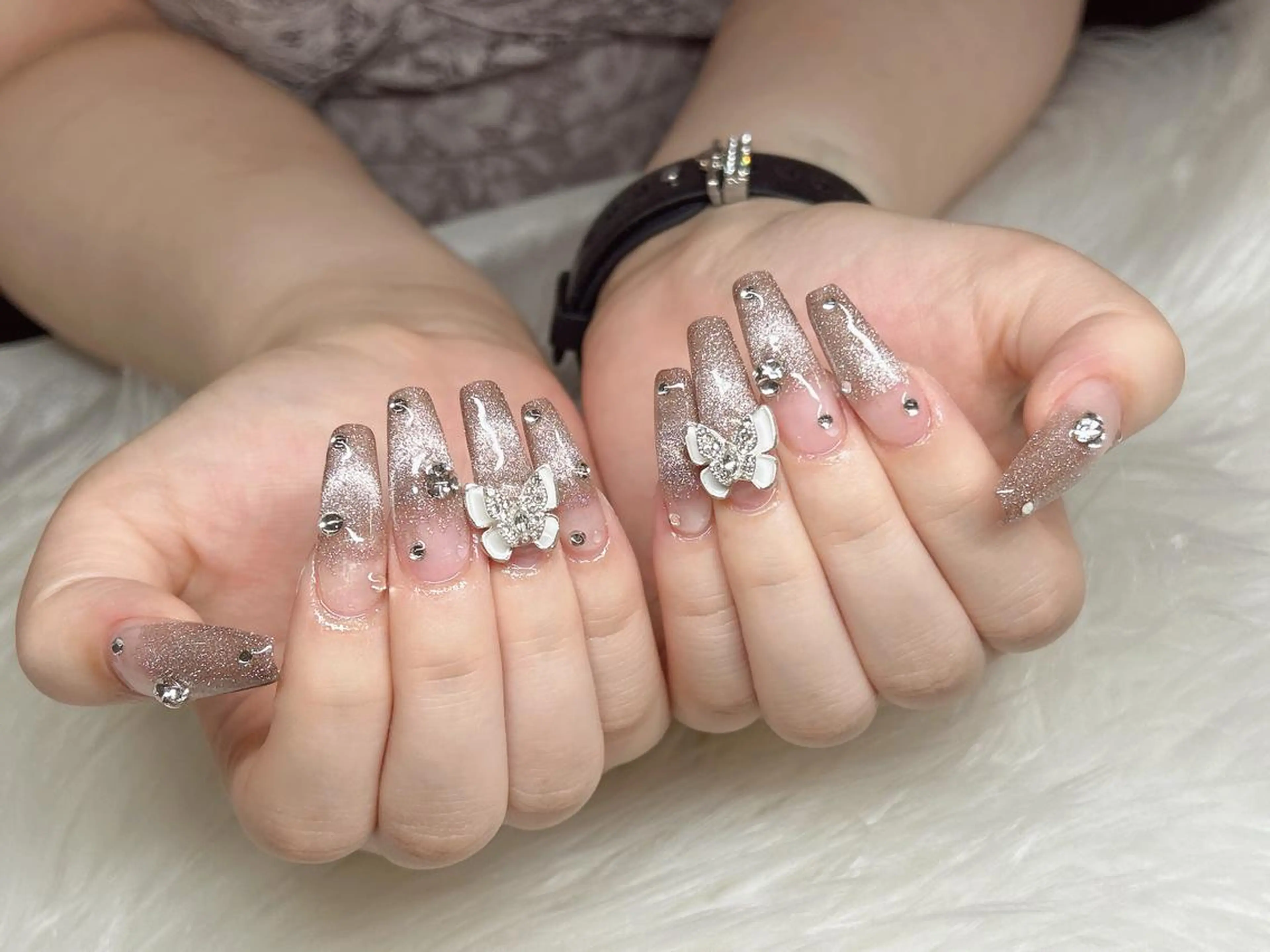 ロング ネイル 《LB》ラブリエ Nail&eyeのマツエク・マツパデザイン