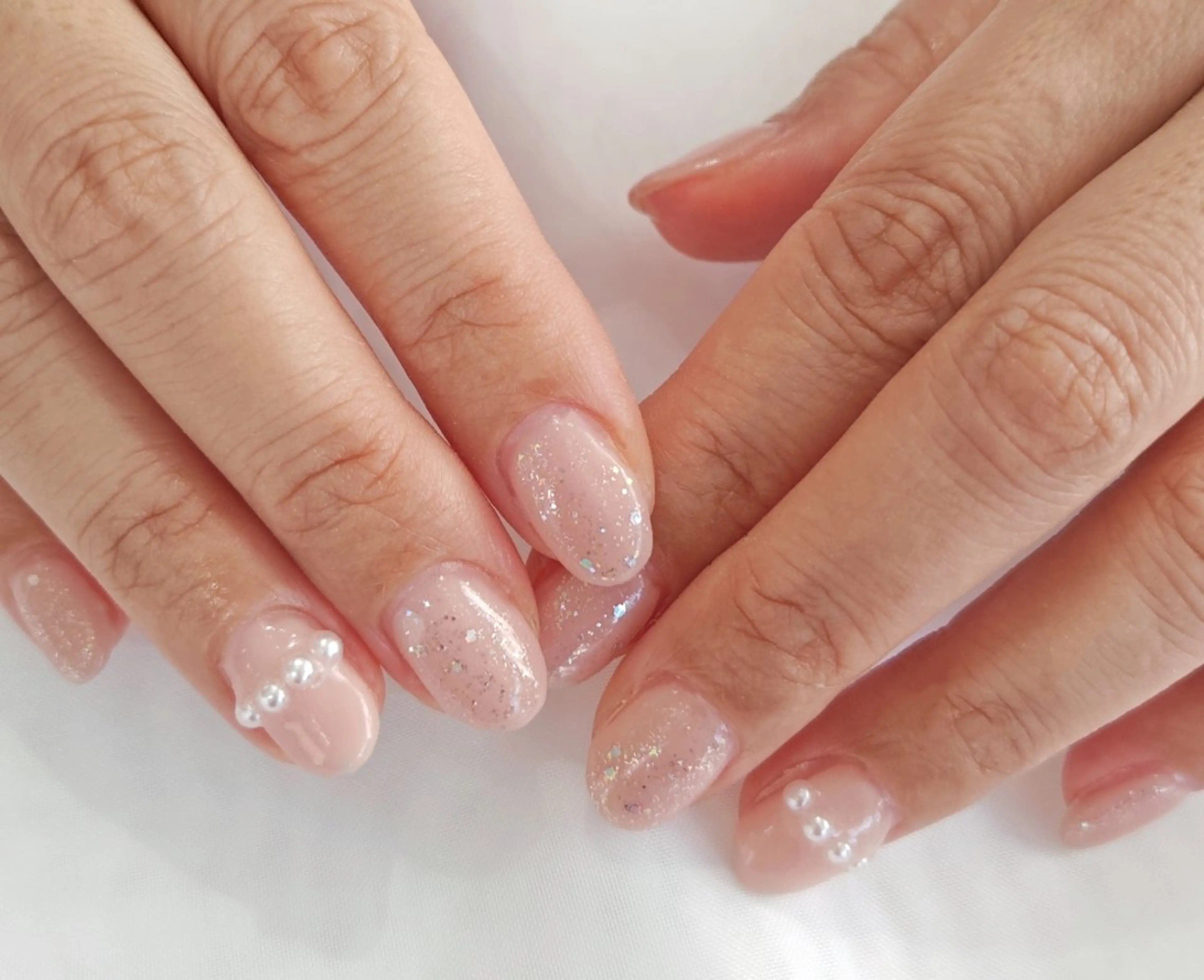 ネイル 入学式 卒業式 ワンカラーネイル ピンク 春ネイル ハンドネイル felicita服部店所属・felicita fumi♡のネイルデザイン