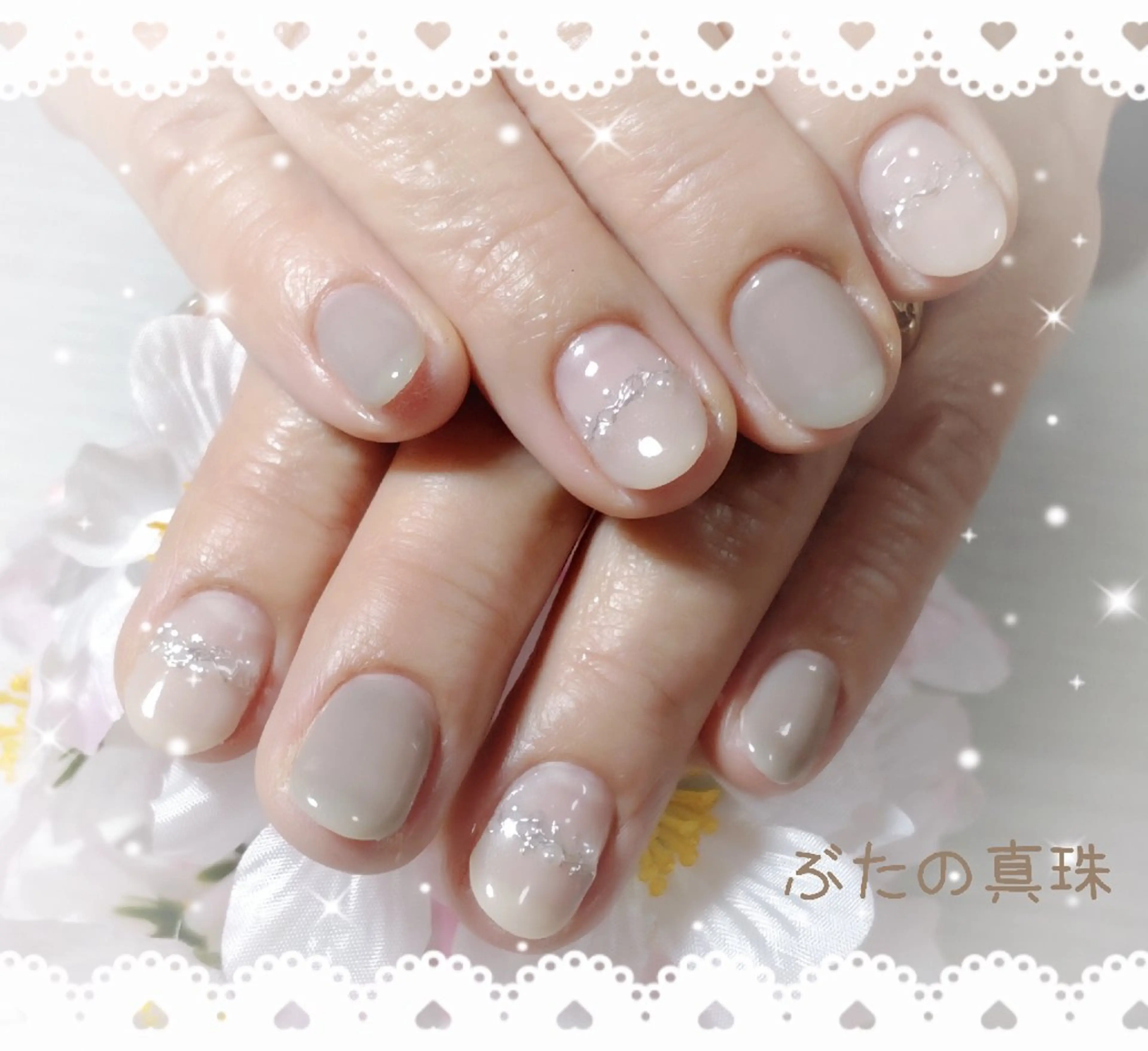 ネイル ハンドネイル 林 珠里のネイルデザイン