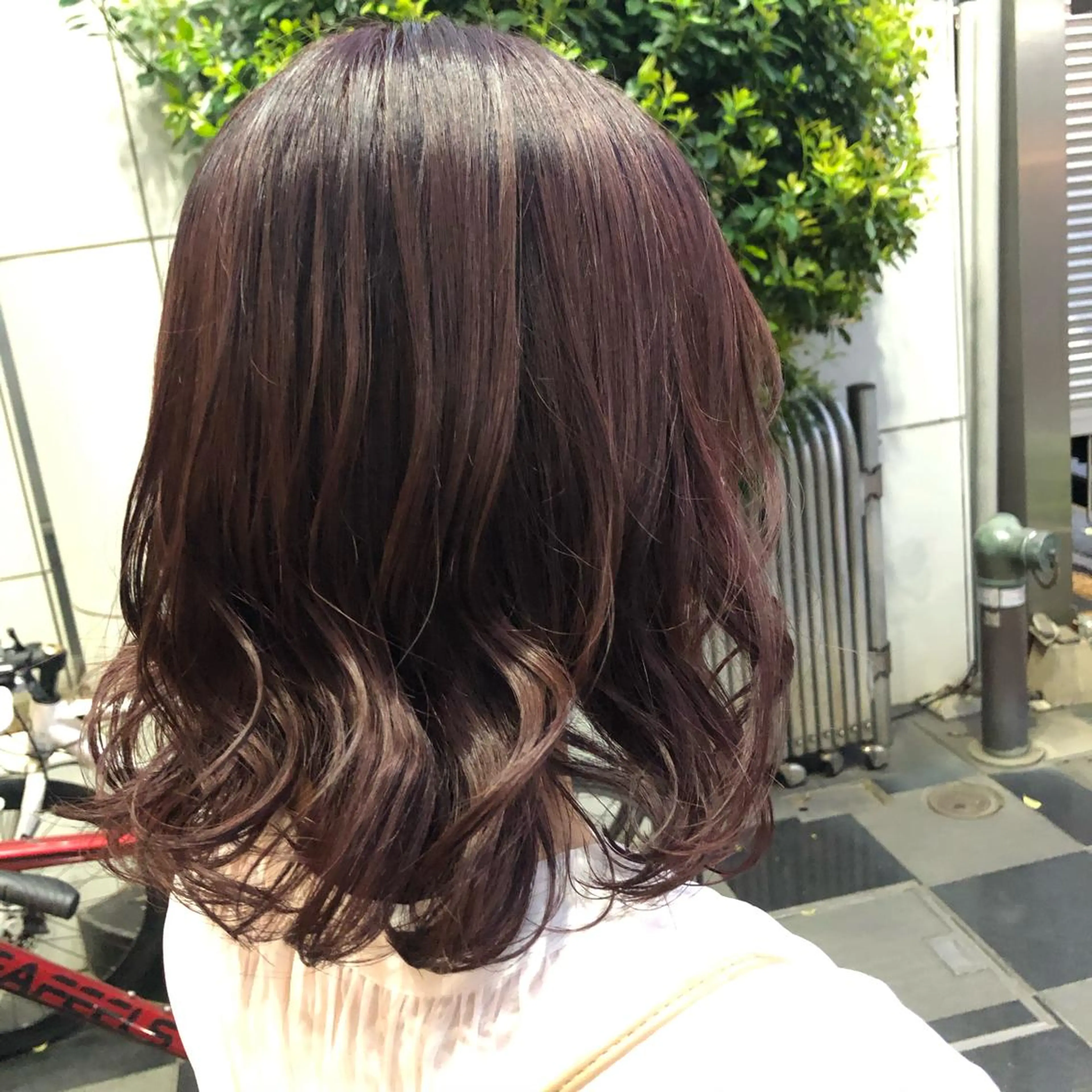 カラー ヘアカラー トリートメント 山崎 絵莉香のヘアスタイル
