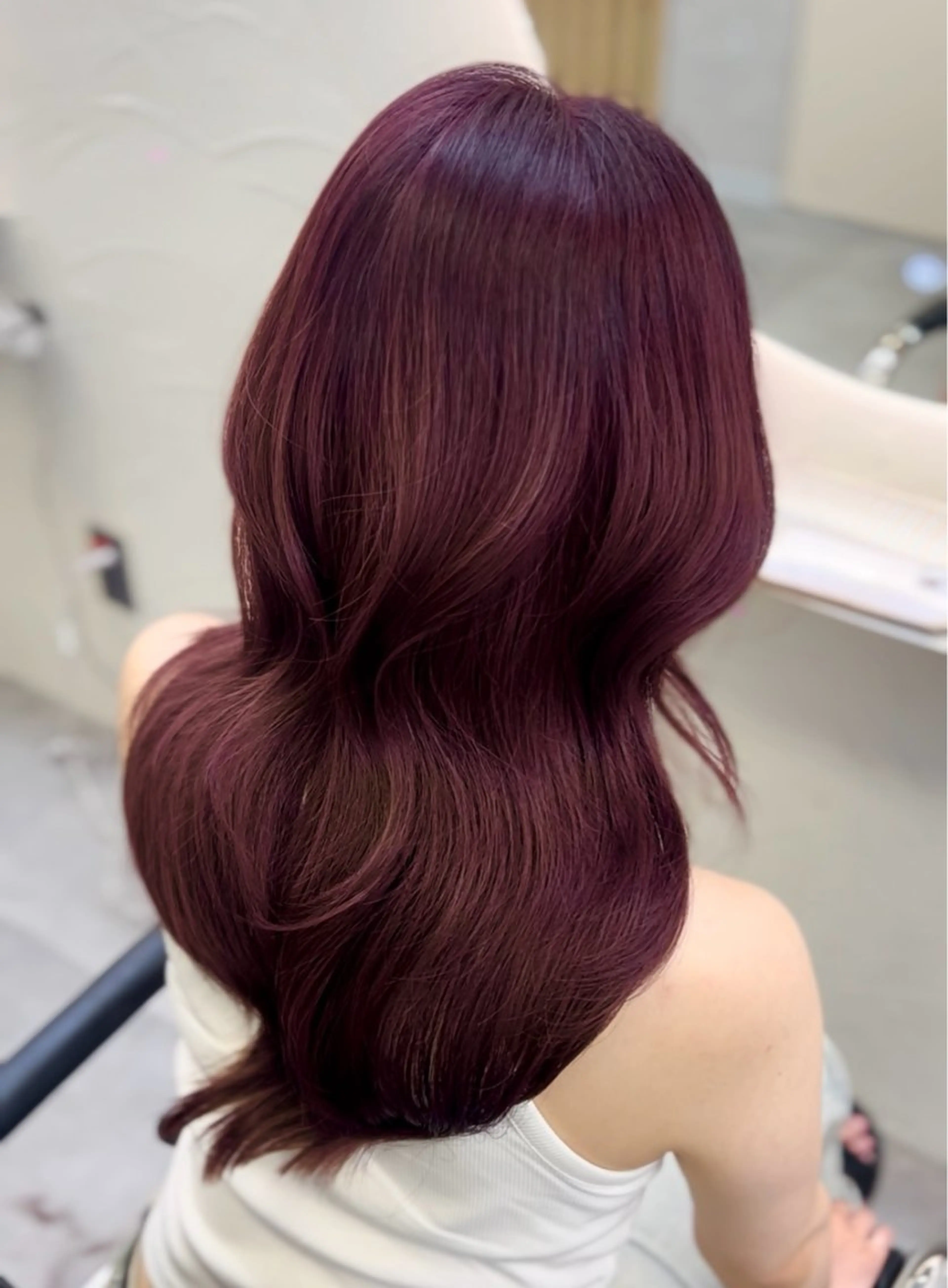 セミロング Hz/髙橋 奏子のヘアスタイル