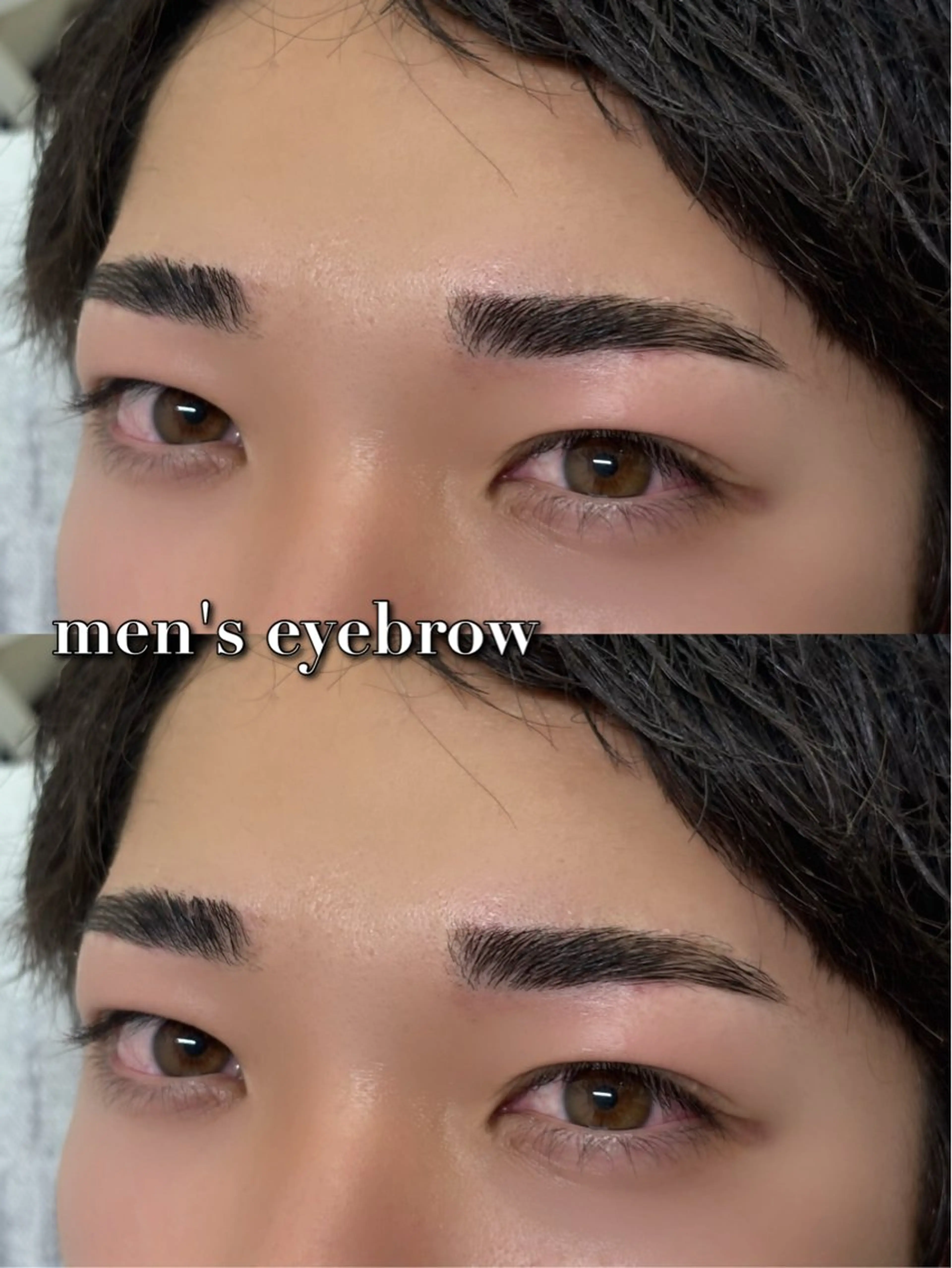 【Open記念★ミニモ限定】ハリウッドブロウ×アイブロウWAX メンズは＋1000円ですの写真