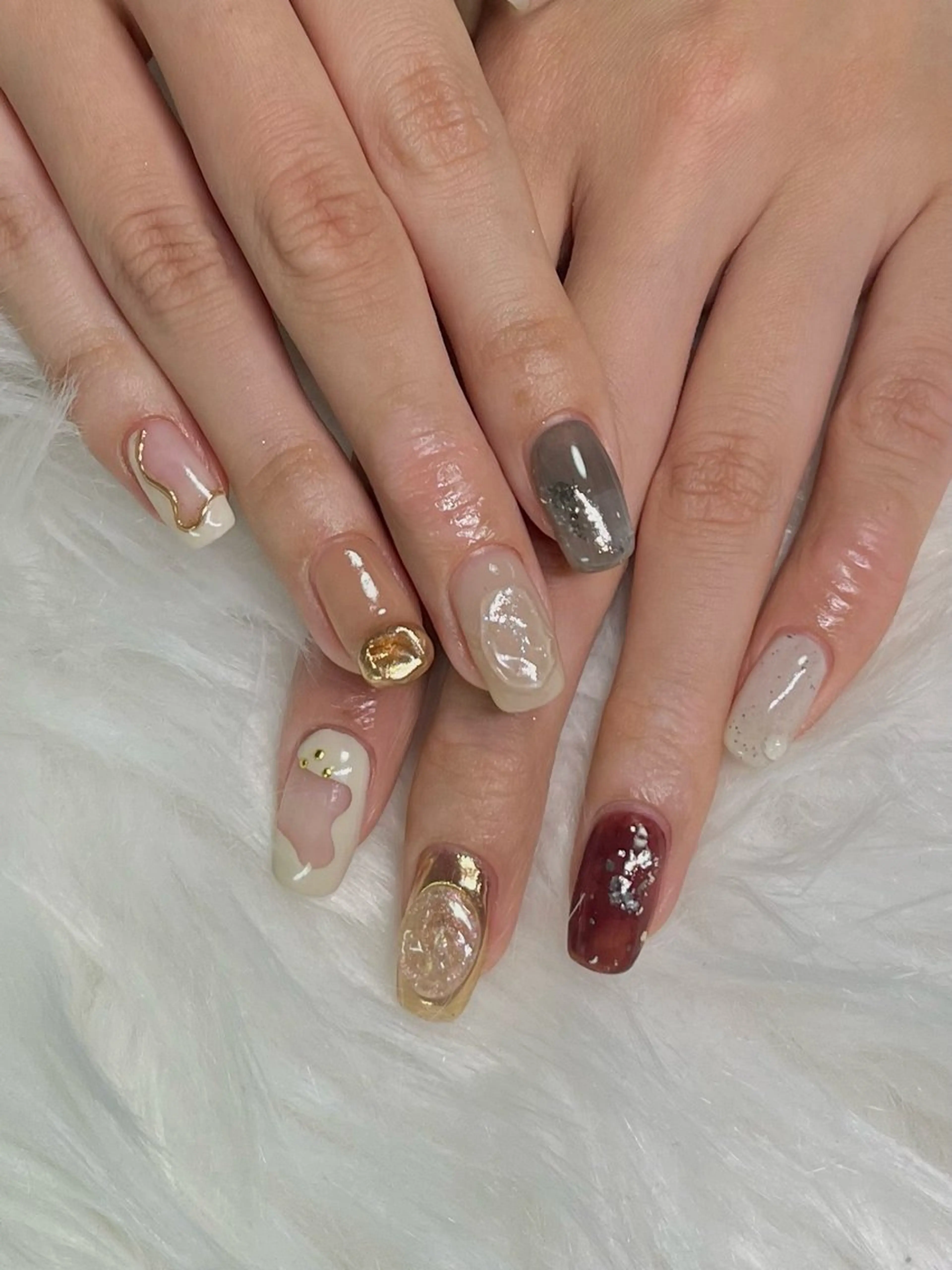 ネイル ハンドネイル 🏠自宅 サロン💅natsuのネイルデザイン