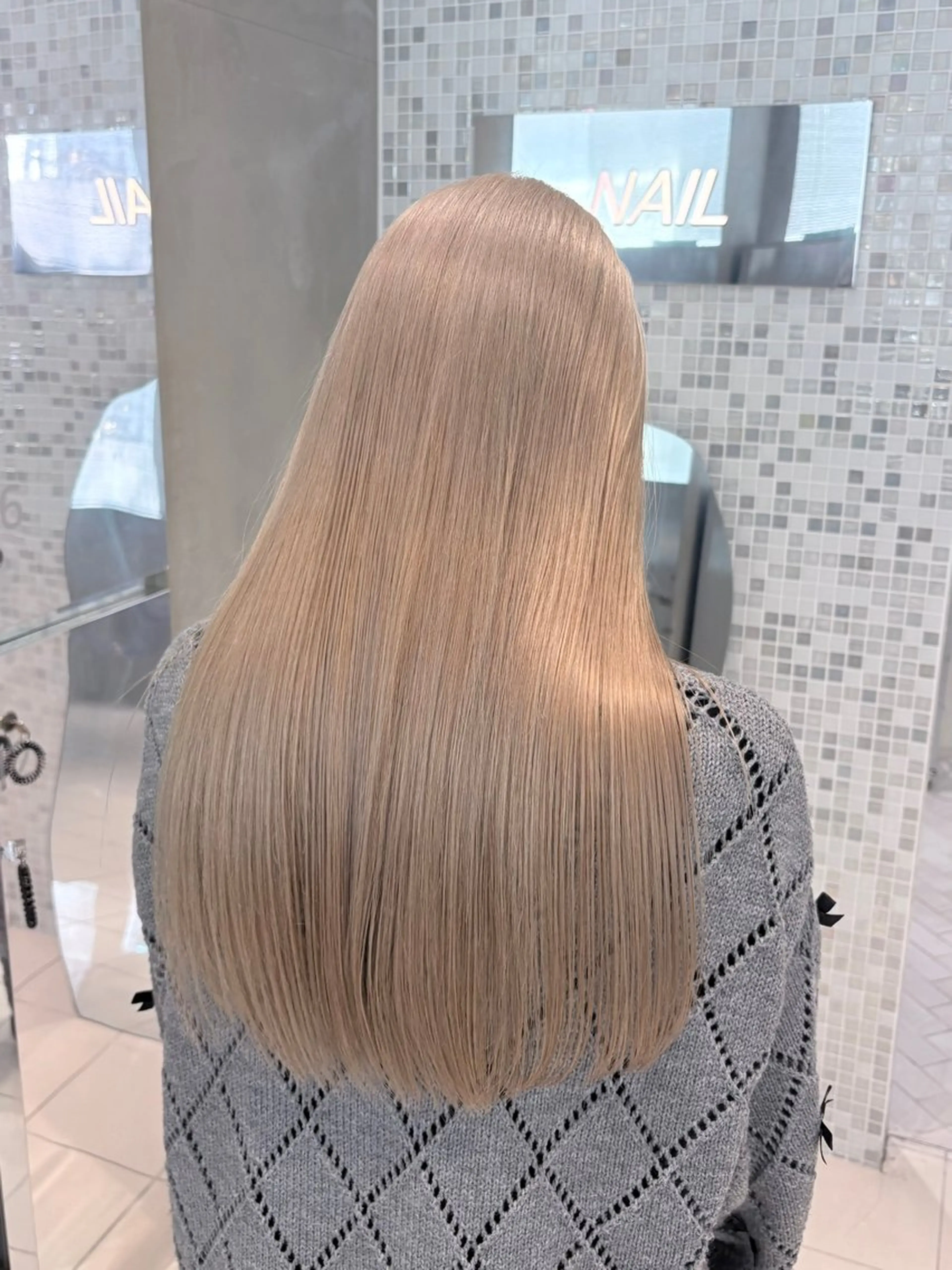 カラー カット ヘアカラー くすみカラー/ブリ ーチ seina★のヘアスタイル