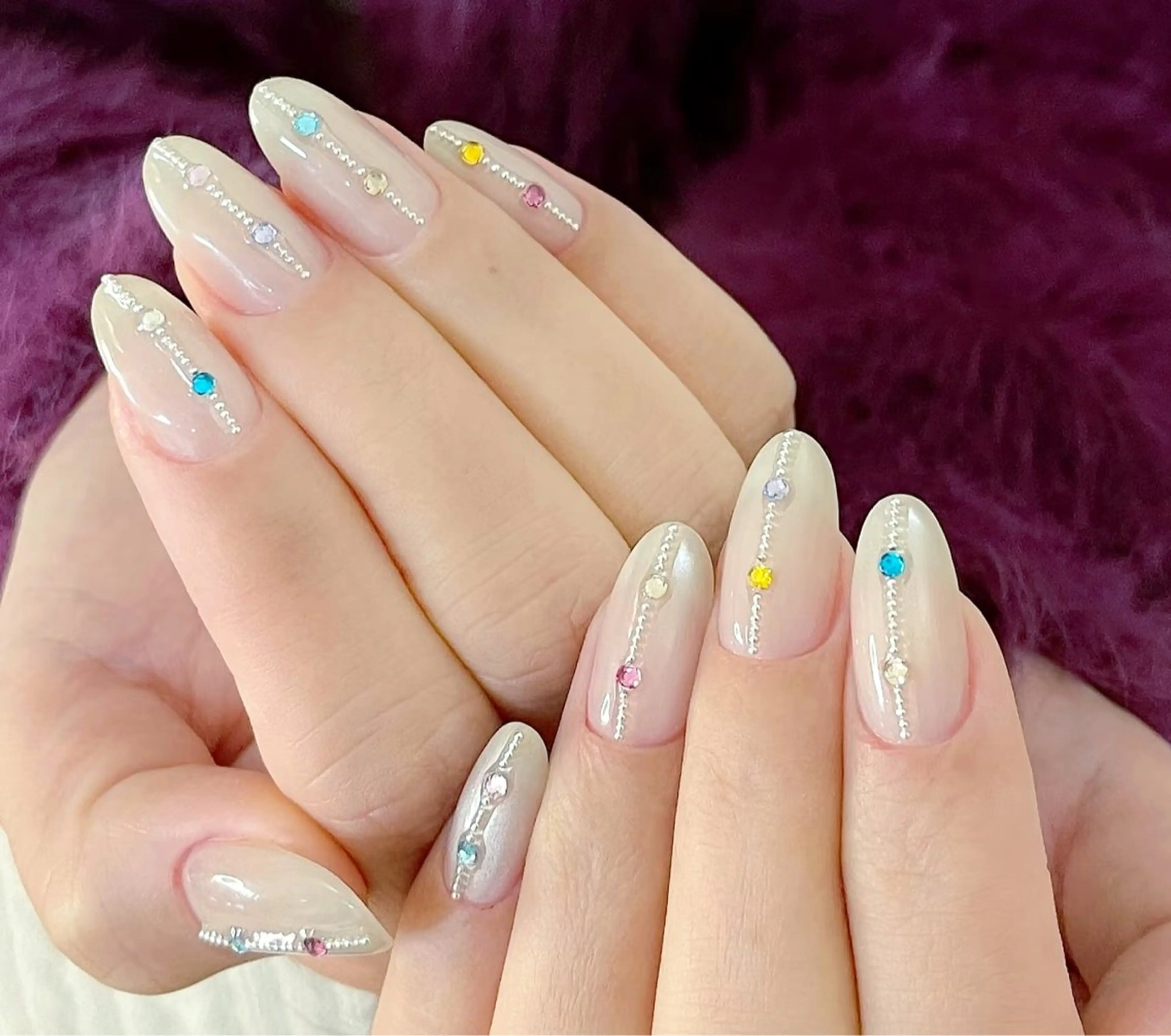 ネイル ハンドネイル ハンドケア pink ladyサロン所属・べ にのネイルデザイン