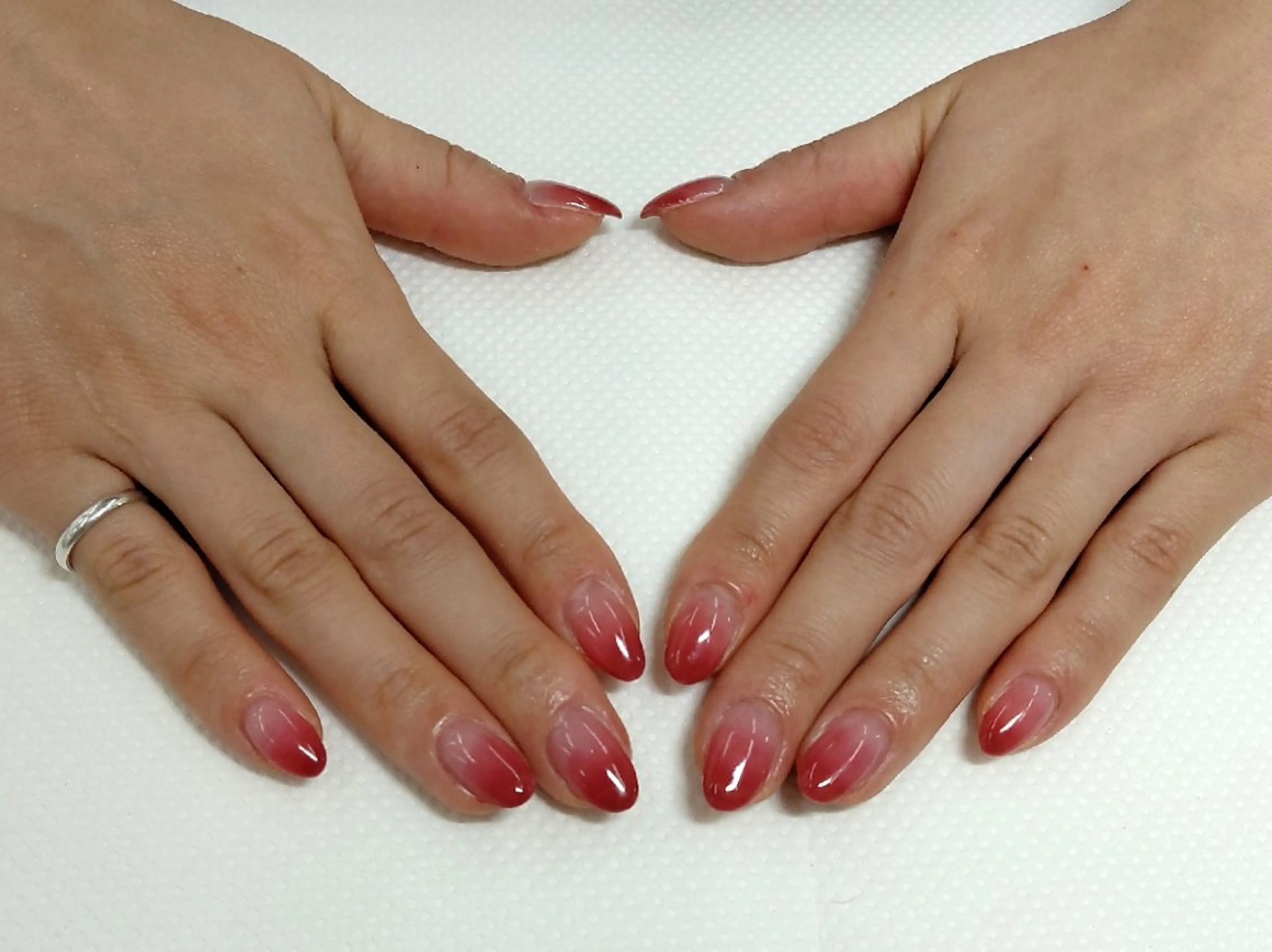 HAND グラデーションの写真