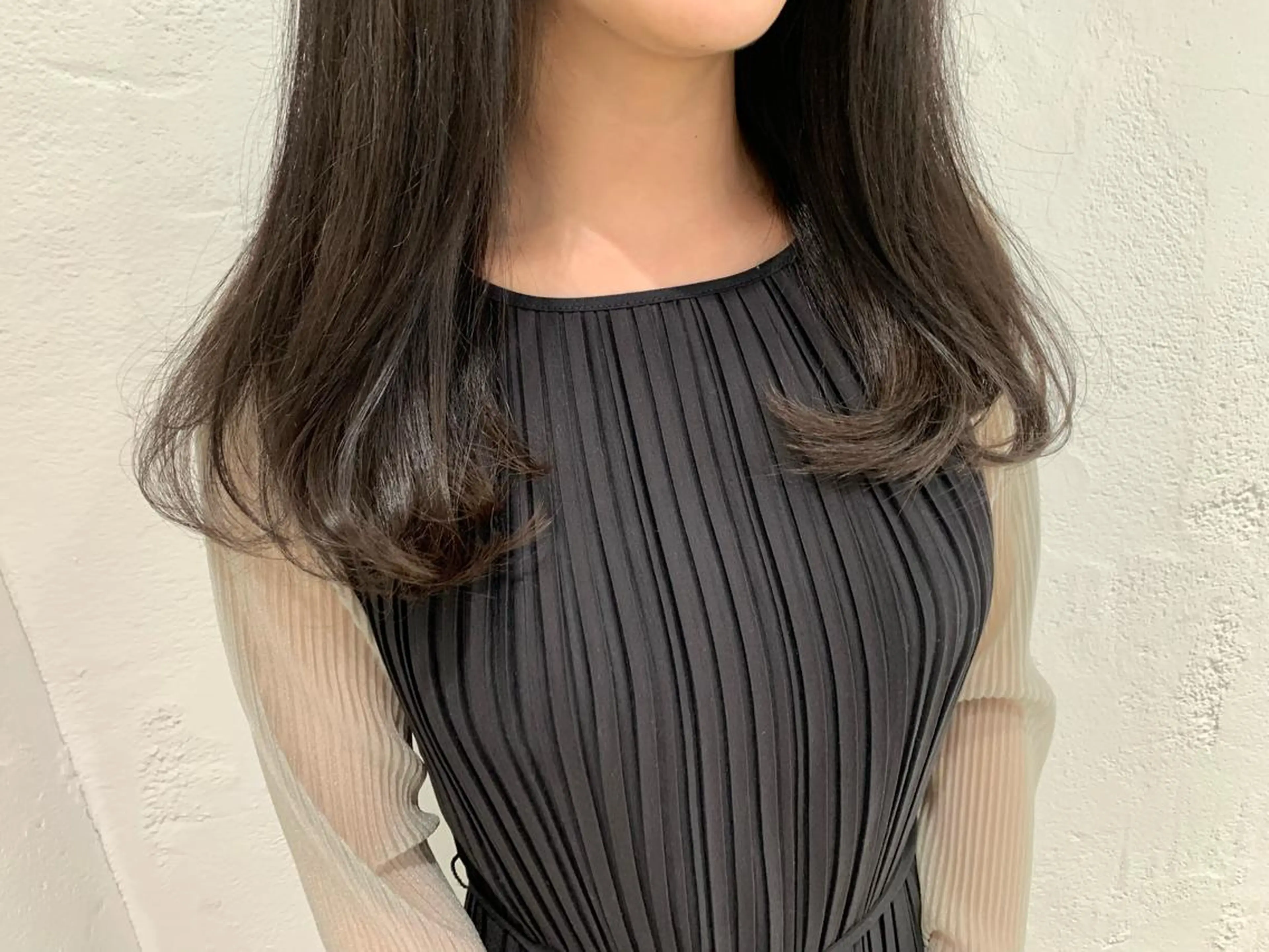 ロング カラー ヘアアレンジ 🫧透明感カラー/ ボブ/小笠原汐海🪽のヘアスタイル