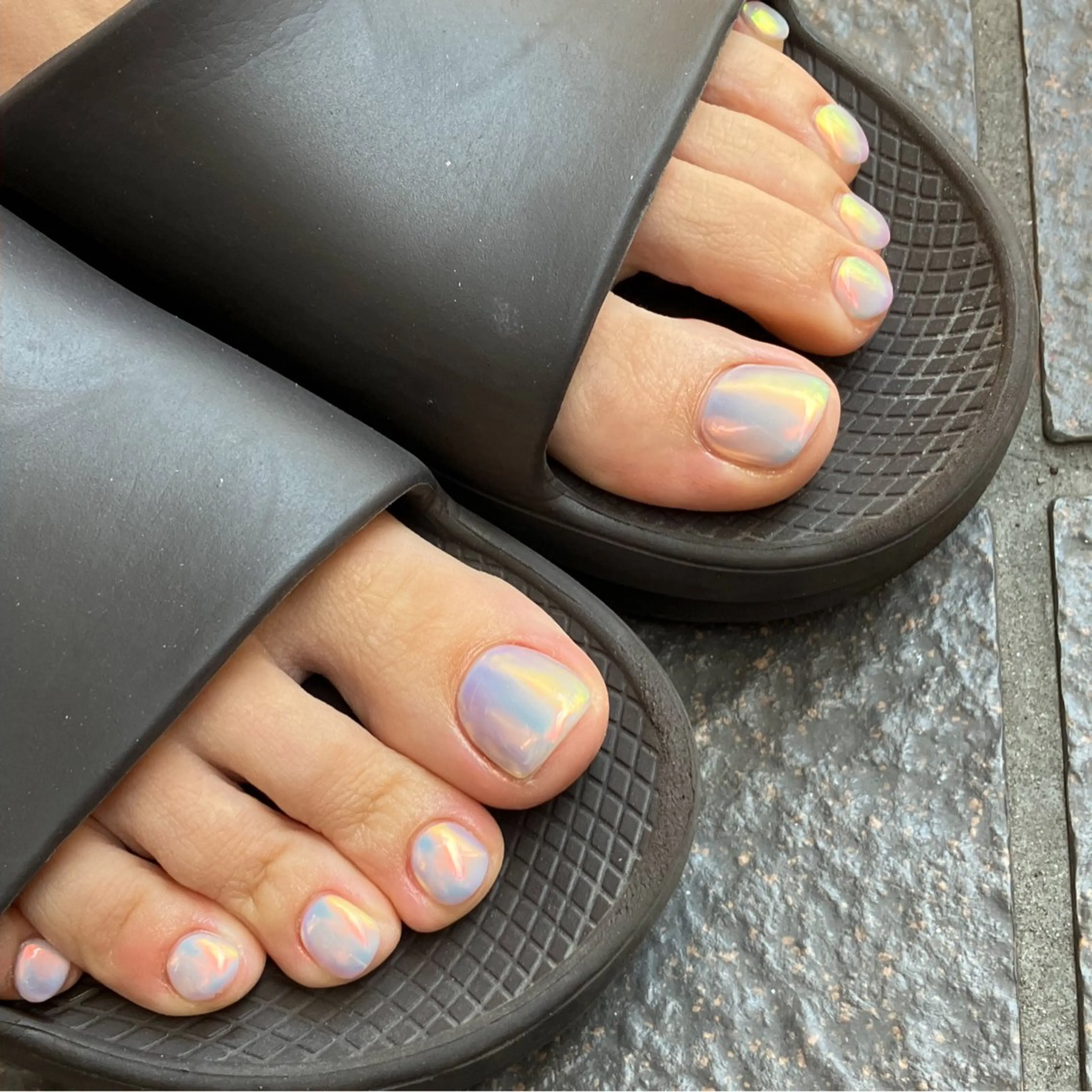 👣フット👣ミラー、オーロラ、マグネット、フラッシュ、マットコート🫧の写真